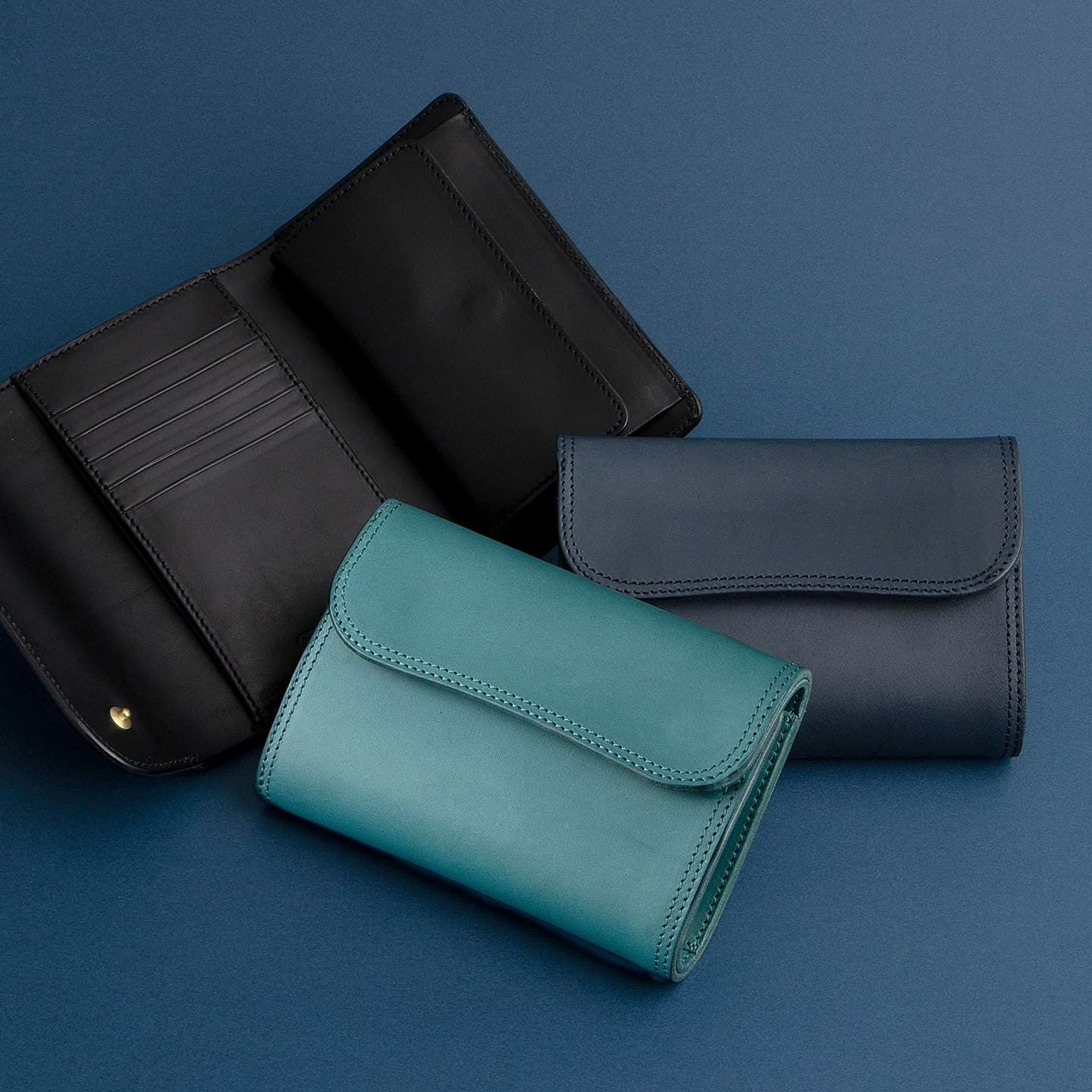 Wホック＆Wステッチ ミニ財布 | 大人のバッグ・財布・ ミドル