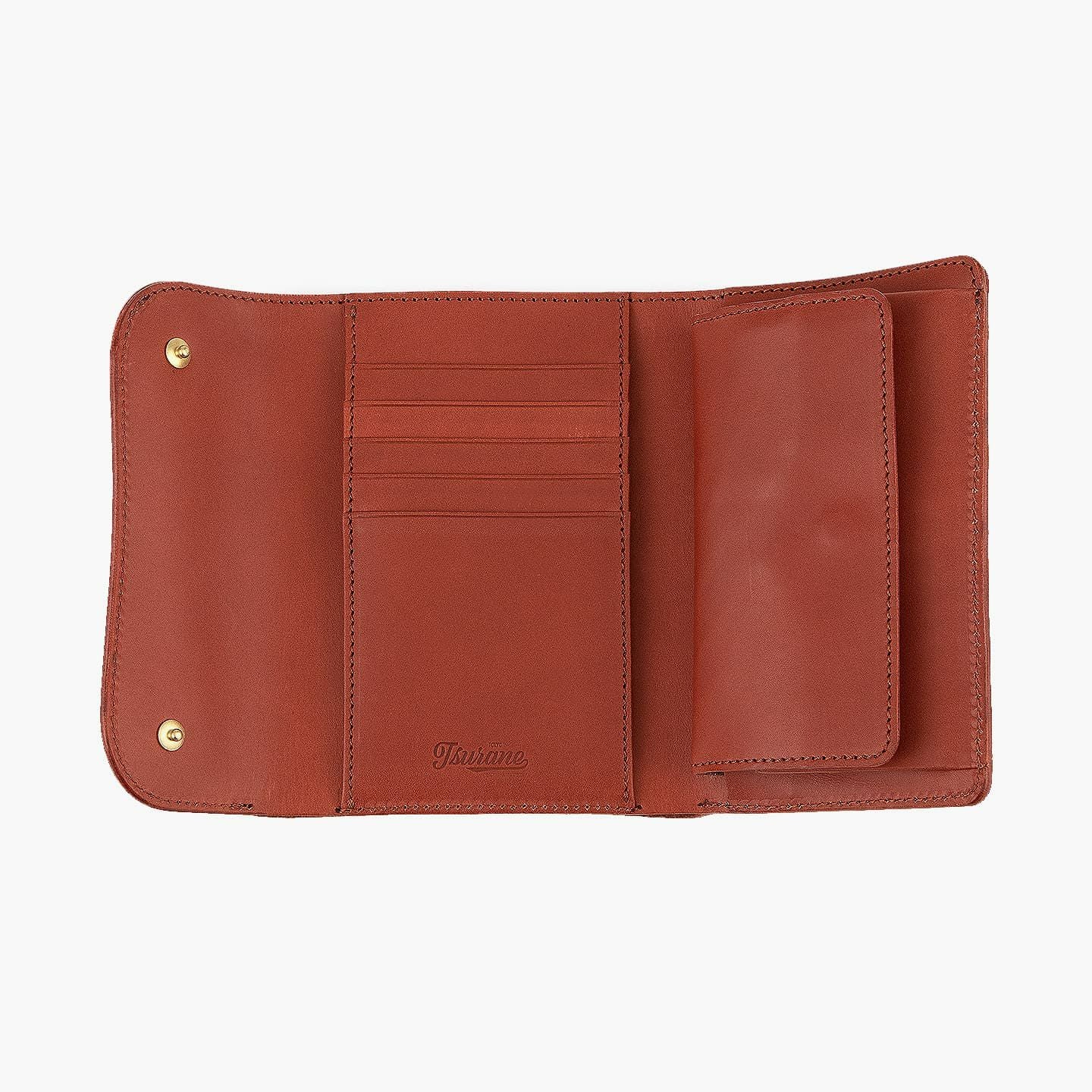 Wホック＆Wステッチ ミニ財布 | 大人のバッグ・財布・ ミドル