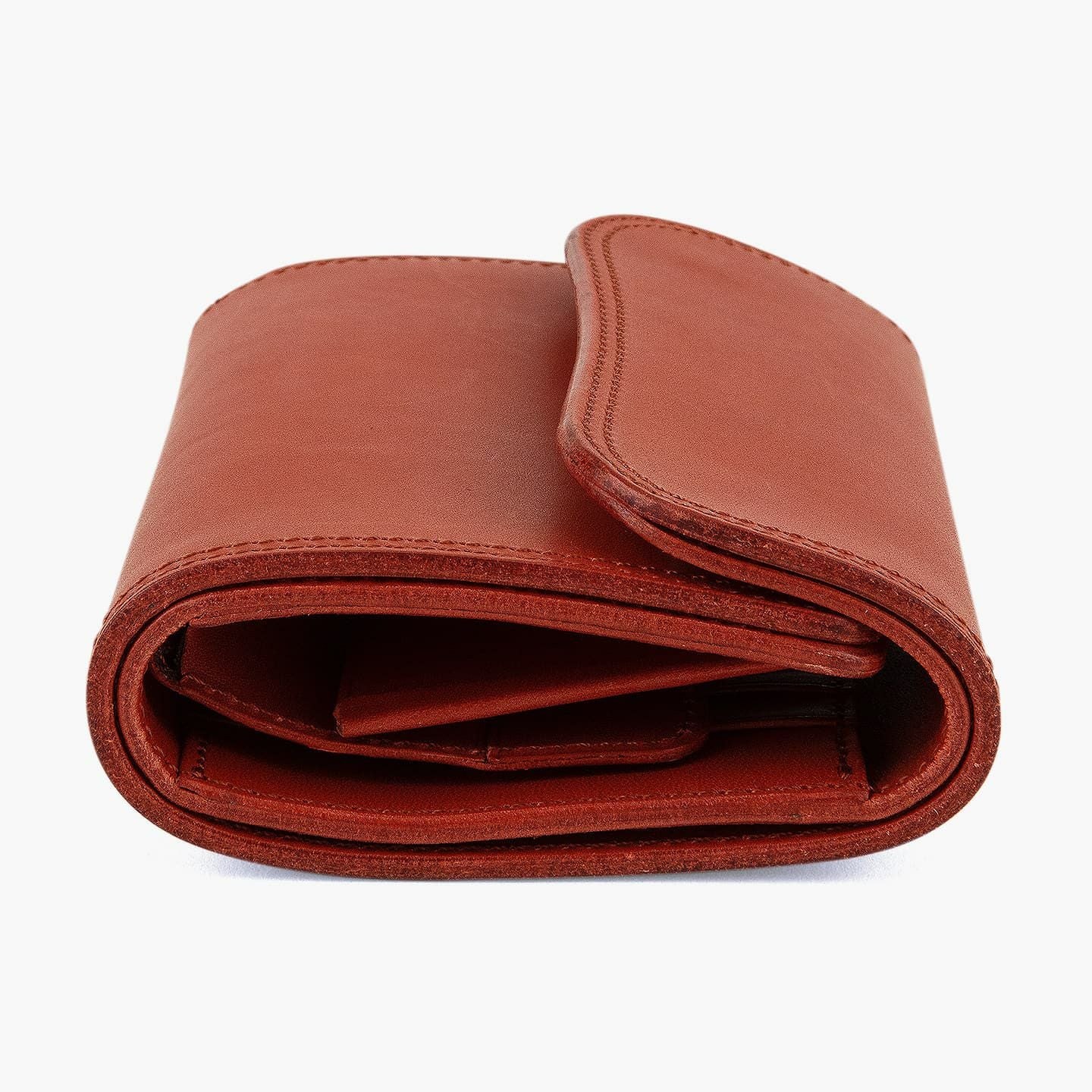 Wホック＆Wステッチ ミニ財布 | 大人のバッグ・財布・ ミドル