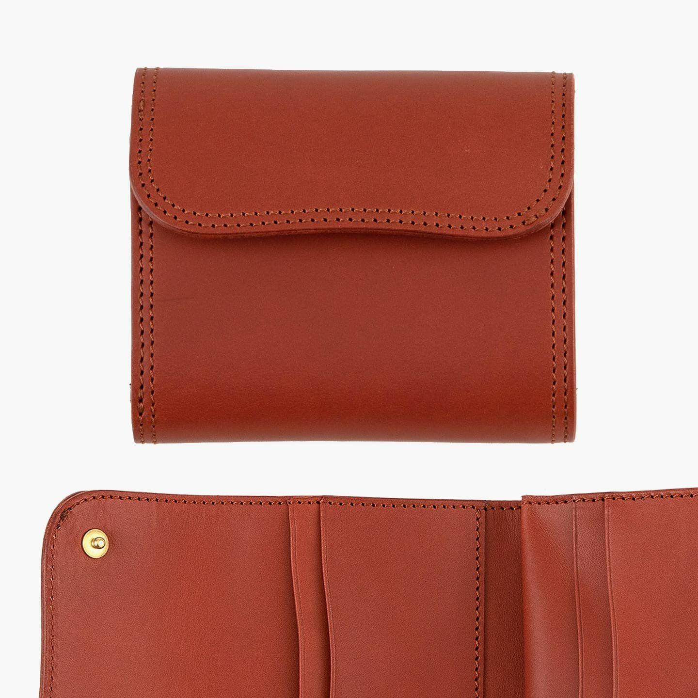 Wホック＆Wステッチ ミニ財布（S） | 大人のバッグ・財布・ ミニ