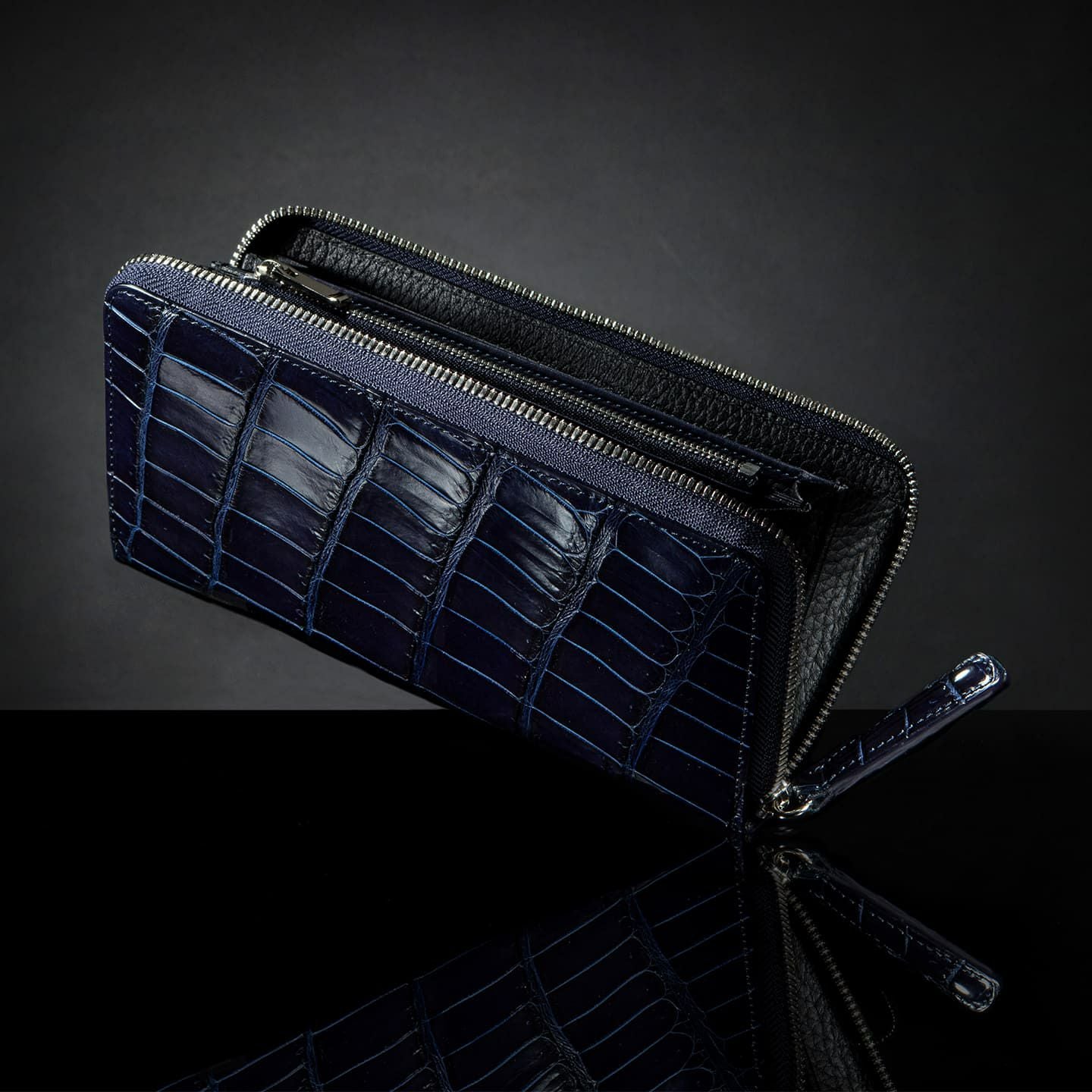JUNYA WARASHINA ラウンド長財布 ✿匿名発送✿JUNYA WARASHINA最高級リザードロングウォレット高級財布