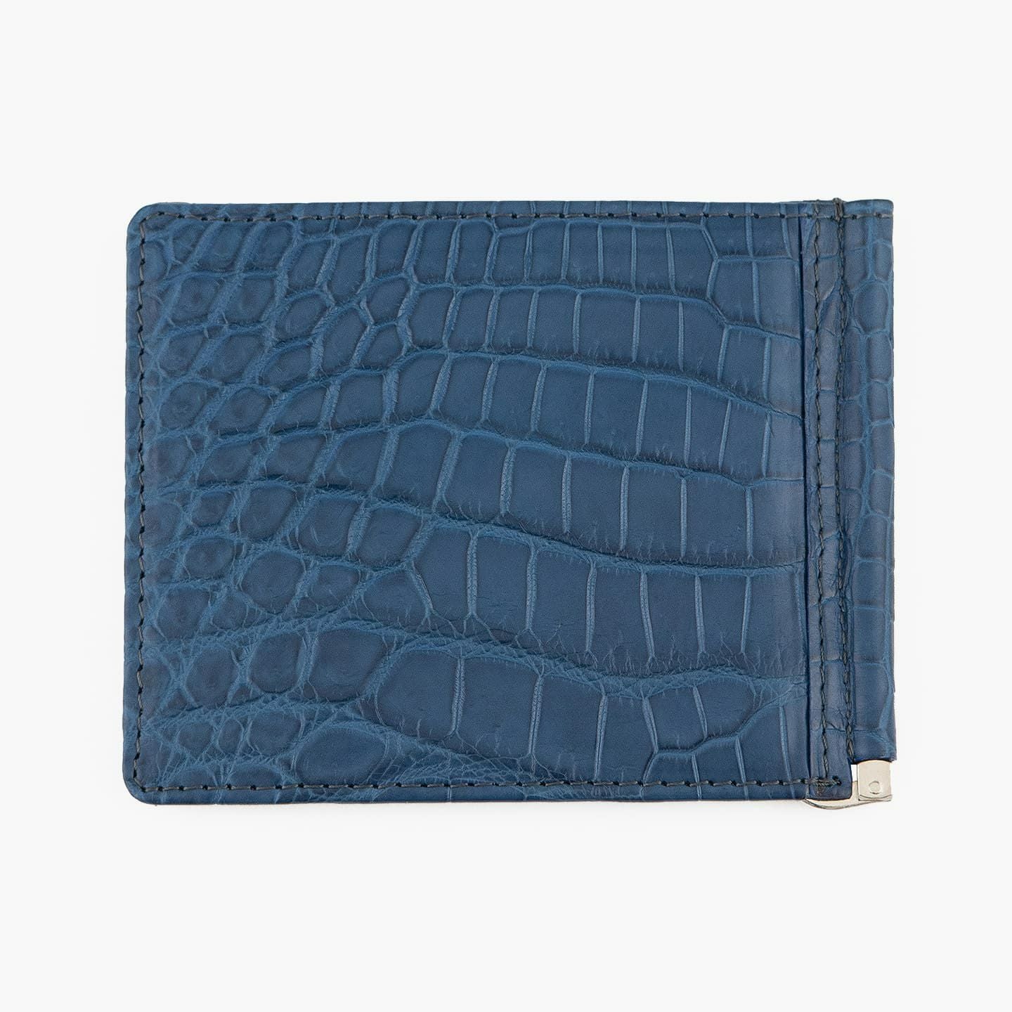 ナイルクロコダイル マネークリップ | 大人のバッグ・財布
