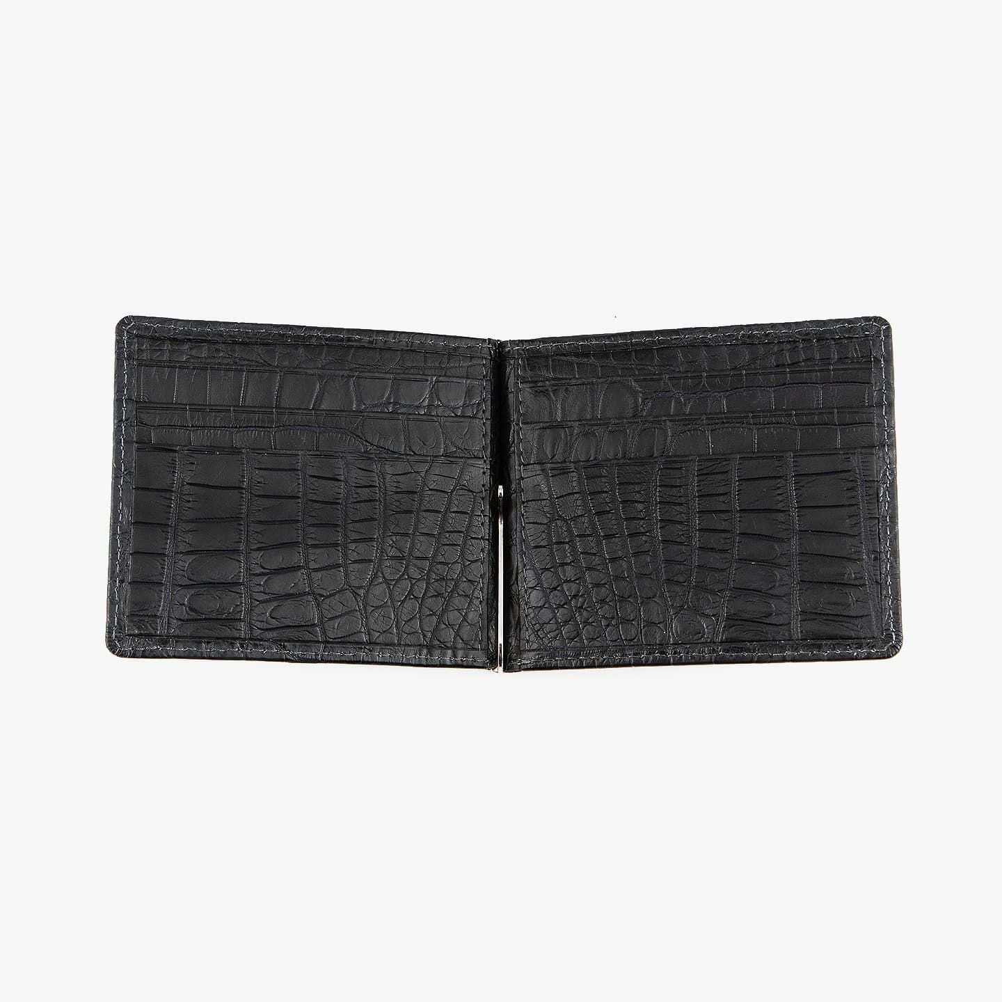 ナイルクロコダイル マネークリップ | 大人のバッグ・財布