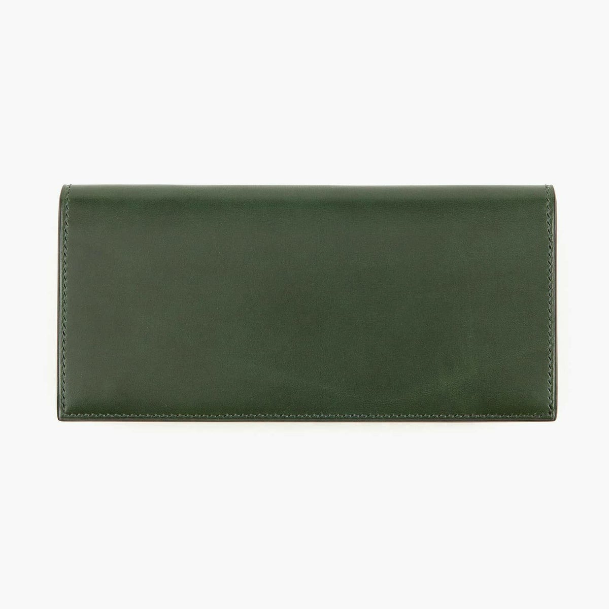 外装（ブリランテ）：Green、内装（ブリランテ）：Green、装飾（リザード）：Navy、ファスナー：Silver