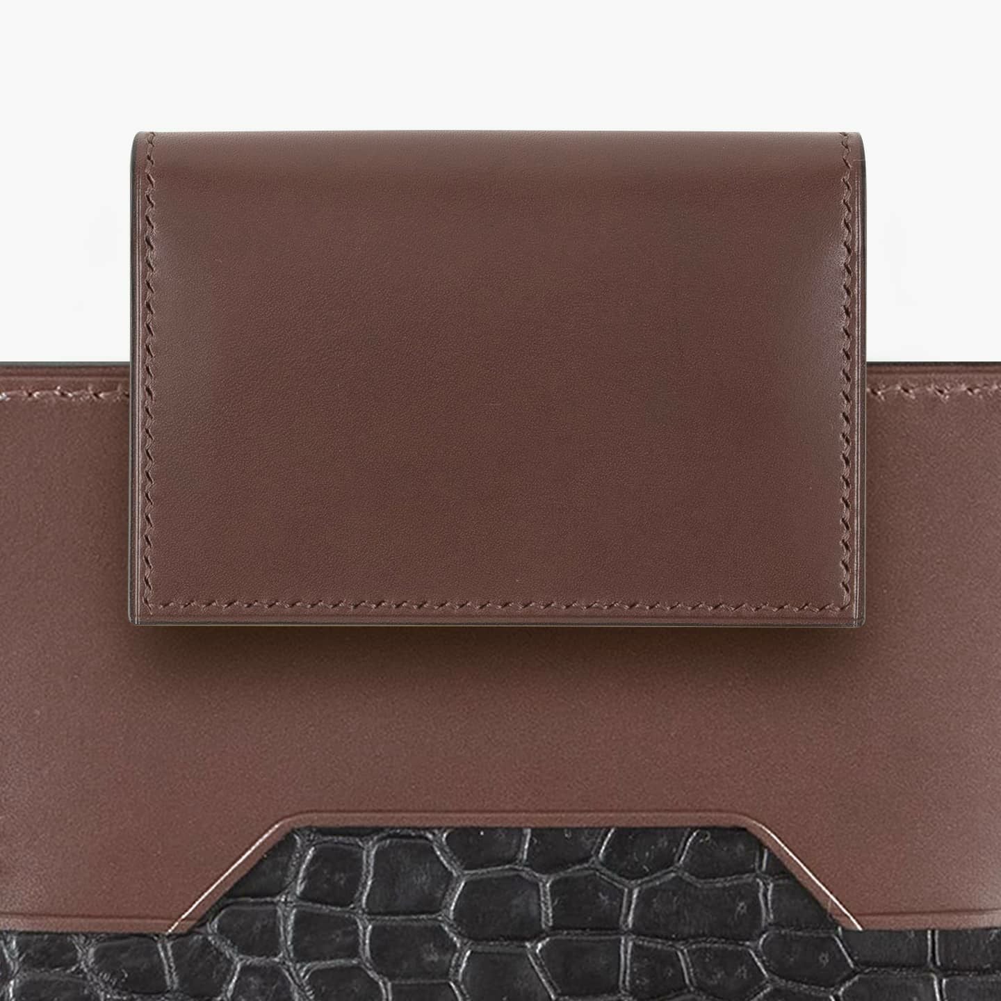 ブリランテ x クロコダイル 名刺入れ | 大人のバッグ・財布・ 名刺入れ