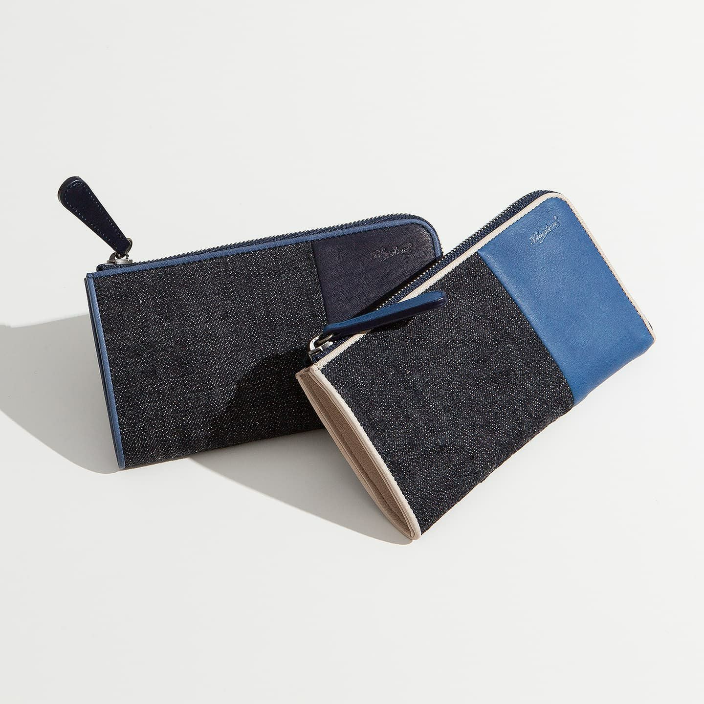 長財布　 JEANS New Arrival] Introducing the Tochigi Leather (Jeans) L-shaped