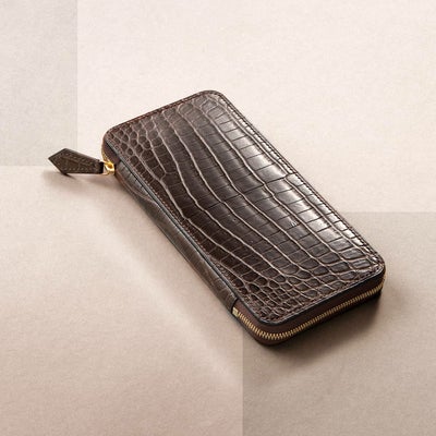 ラウンドファスナー財布・拘りの革小物 MLS（Mens Leather Store）