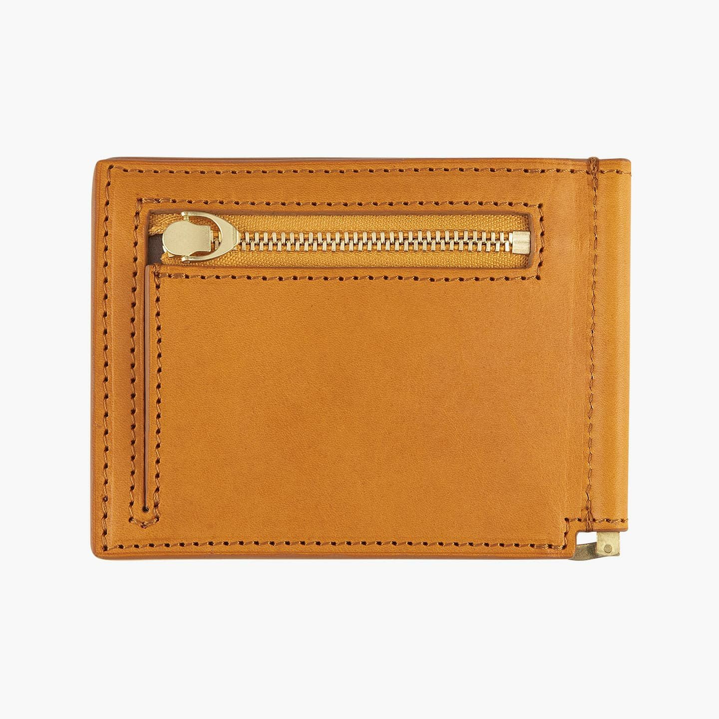 外装＆内装（ロロマ）：Napoli、金具：Gold、糸色：Grigio　※ファスナーテープ色は、外装に合わせた色となります。