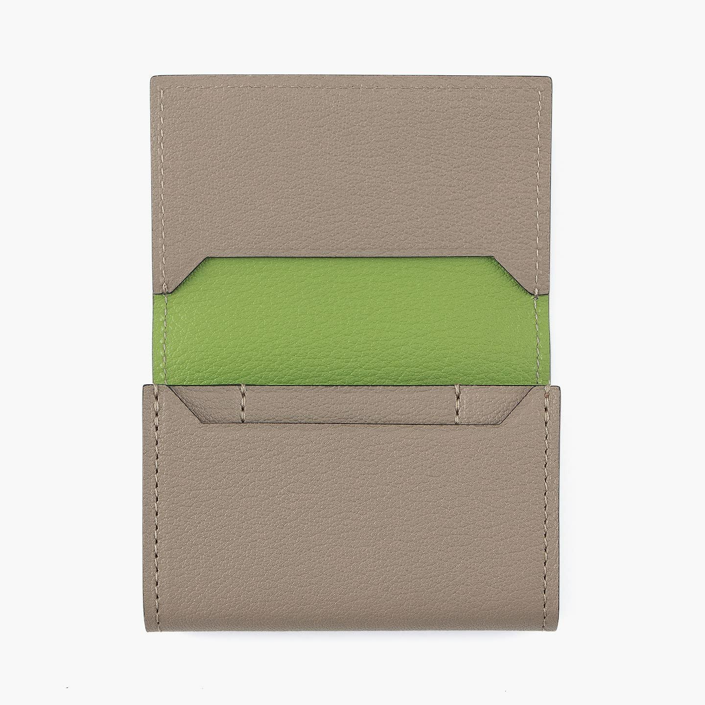 外装 & 内装（シェーブル）：Beige、内装裏地（シェーブル）Lime(Prairie)