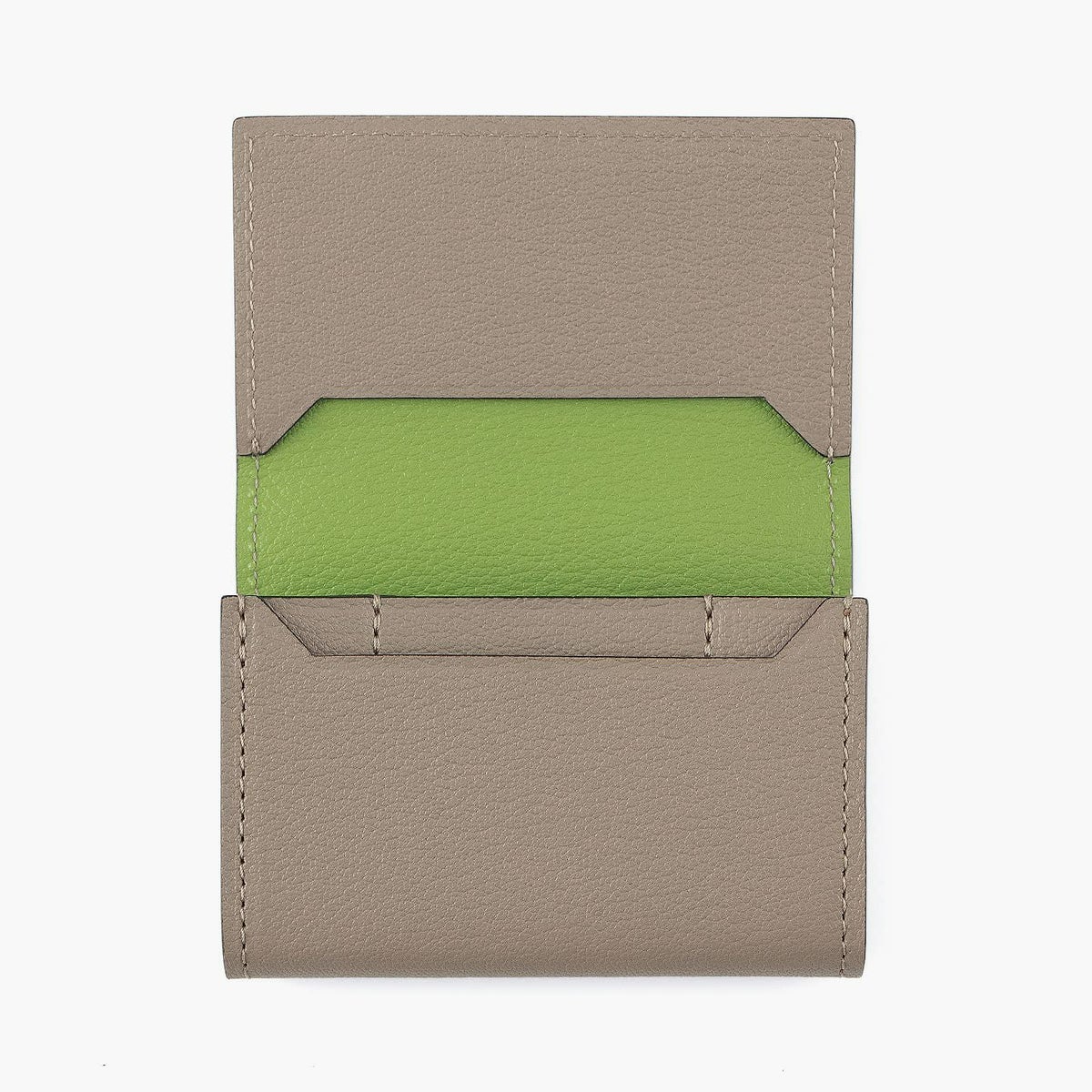 外装 & 内装（シェーブル）：Beige、内装裏地（シェーブル）Lime(Prairie)