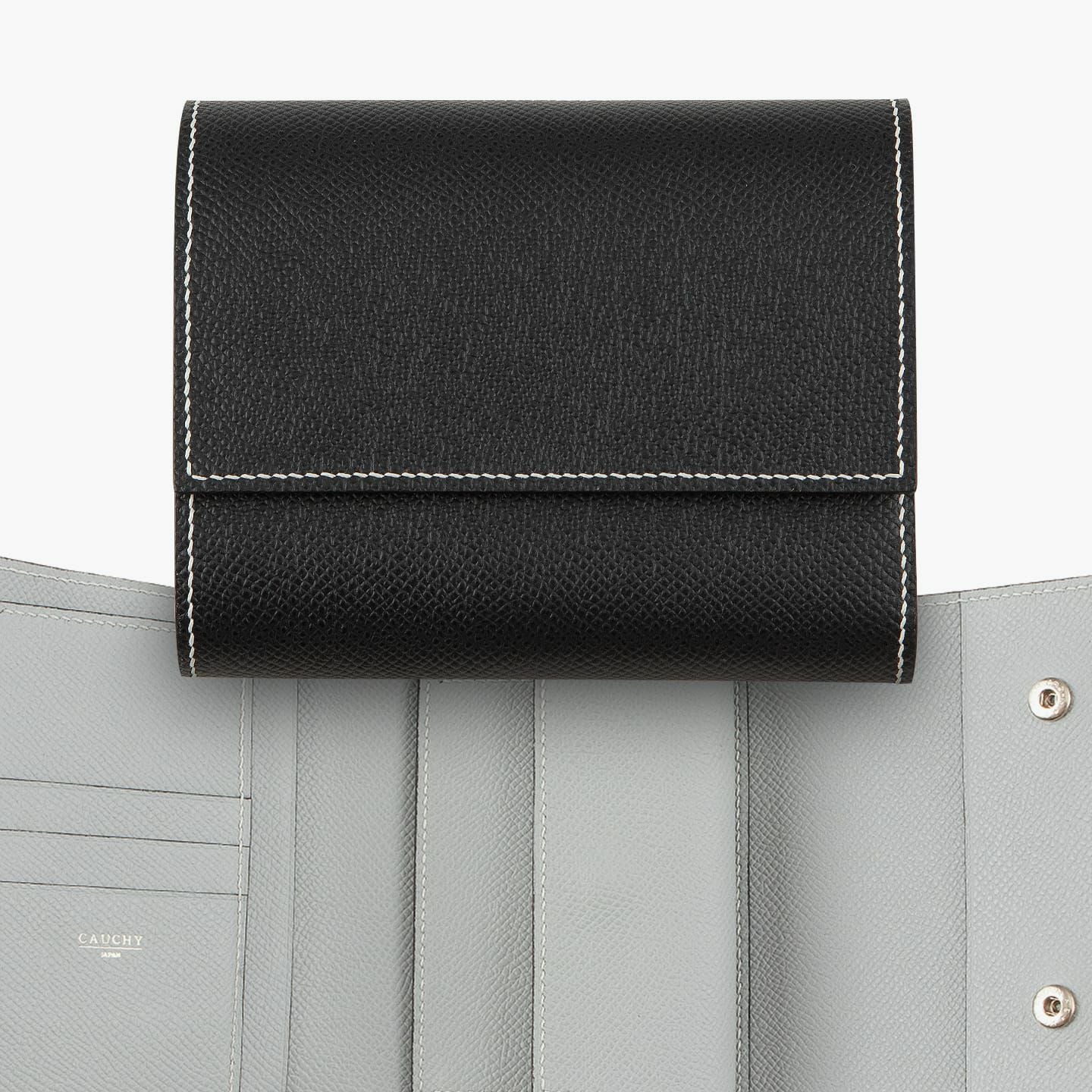 外装（ダービー）：Noir、内装（ダービー）：Ice Gray、糸色：Peal Gray、金具：Silver