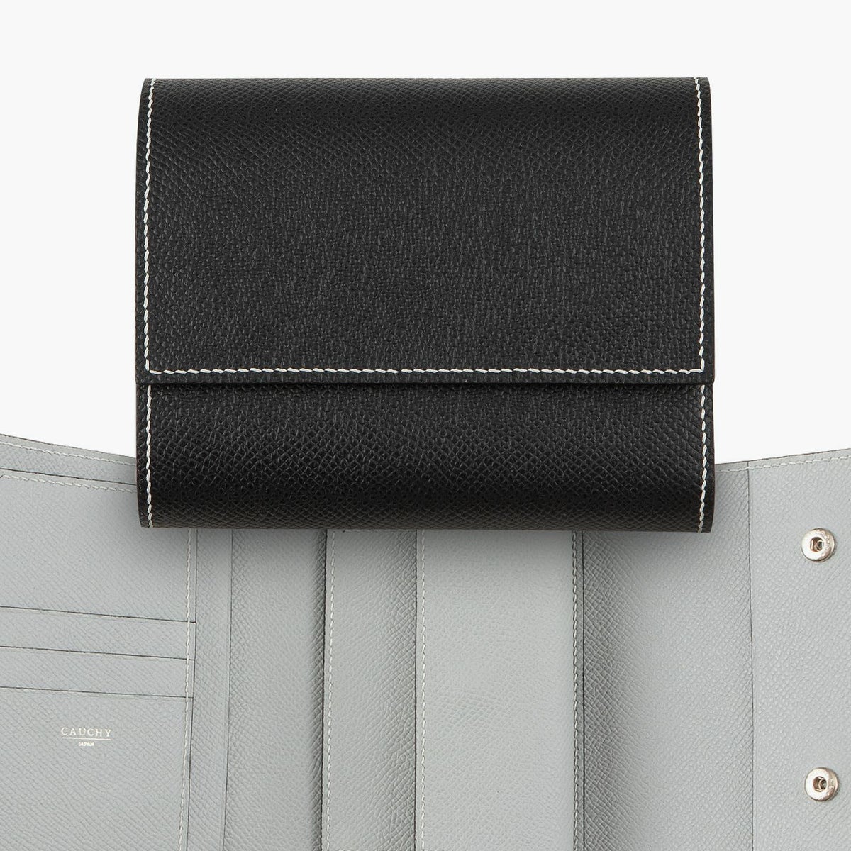 外装（ダービー）：Noir、内装（ダービー）：Ice Gray、糸色：Peal Gray、金具：Silver