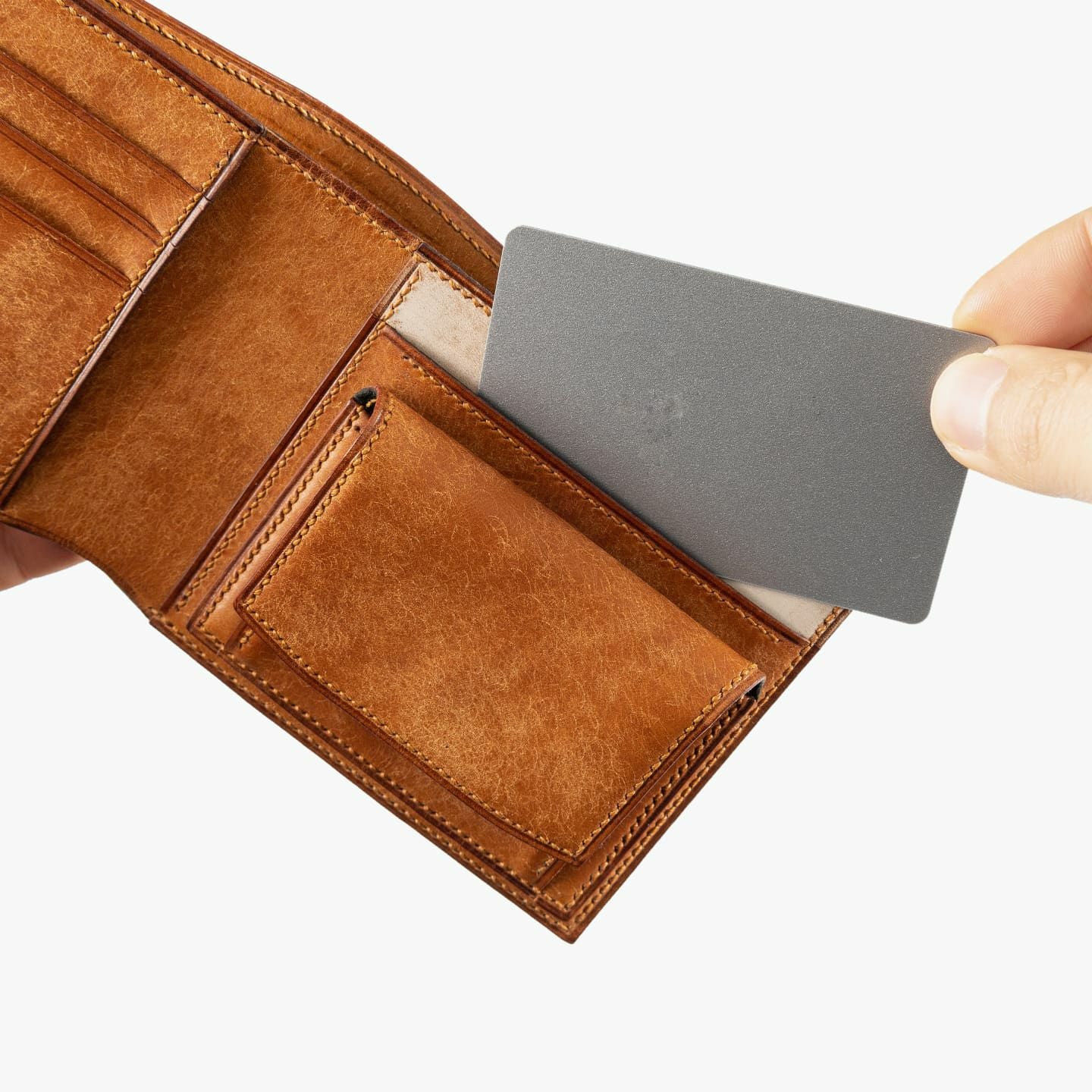 二つ折り財布・拘りの革小物 MLS（Mens Leather Store）