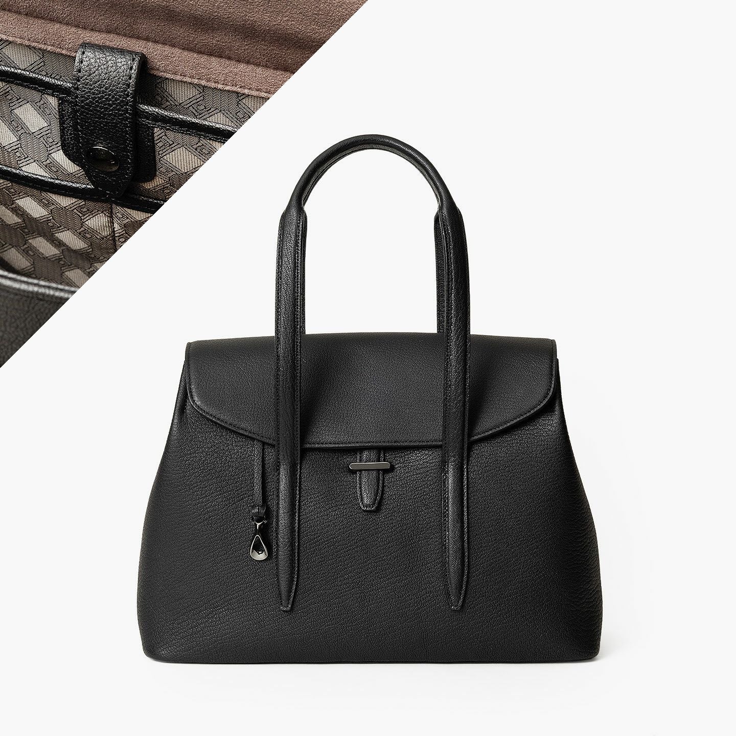 フラップトートバッグ(S)“Embrace” | 大人のバッグ・財布・ トート