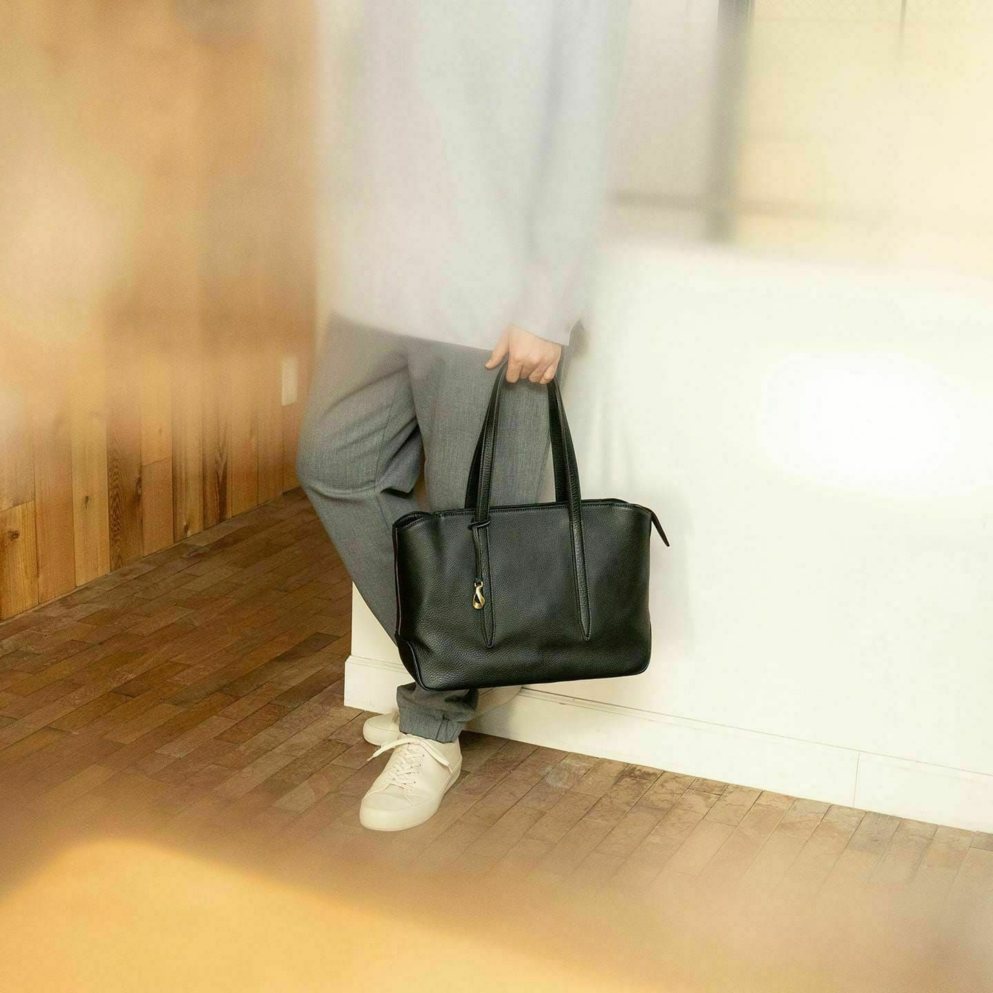ファスナートートバッグ（S）“Flexi” | 大人のバッグ・財布・ トート