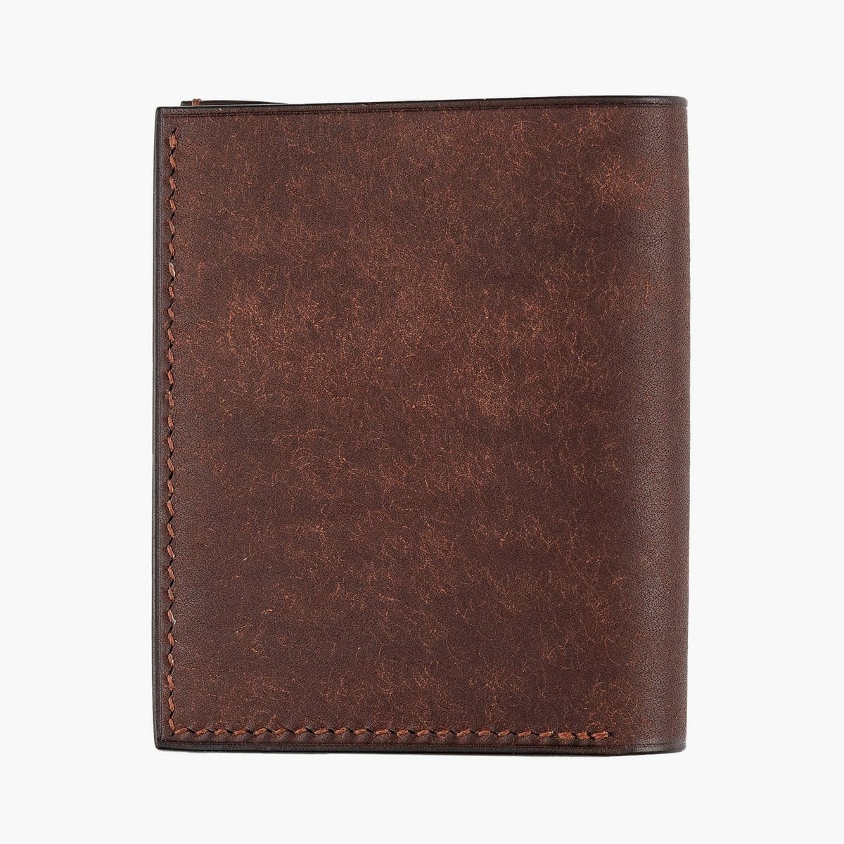 外装（プエブロ）：Tabacco、内装（リスシオ）：Tabacco、札入れ（リスシオ）：Cognac、糸色：Brown