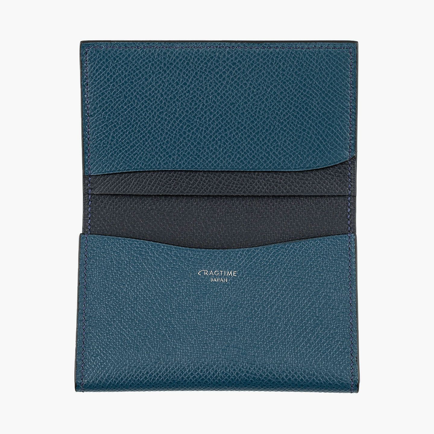 外装（ダービー）：Blue Legion、内装装飾（ダービー）：Navy Blue、糸色：Navy Blue 、ロゴ箔押し：Silver