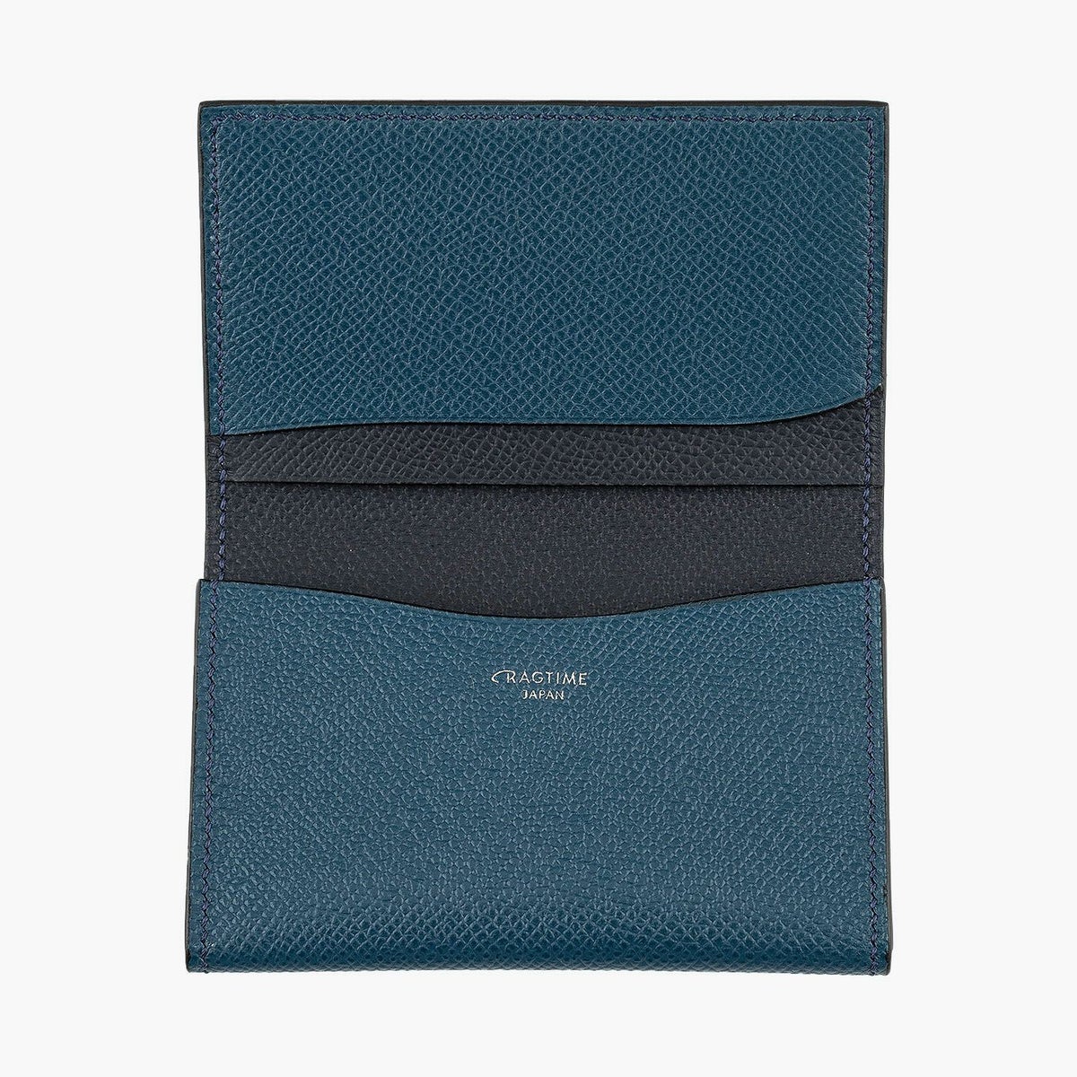 外装（ダービー）：Blue Legion、内装装飾（ダービー）：Navy Blue、糸色：Navy Blue 、ロゴ箔押し：Silver