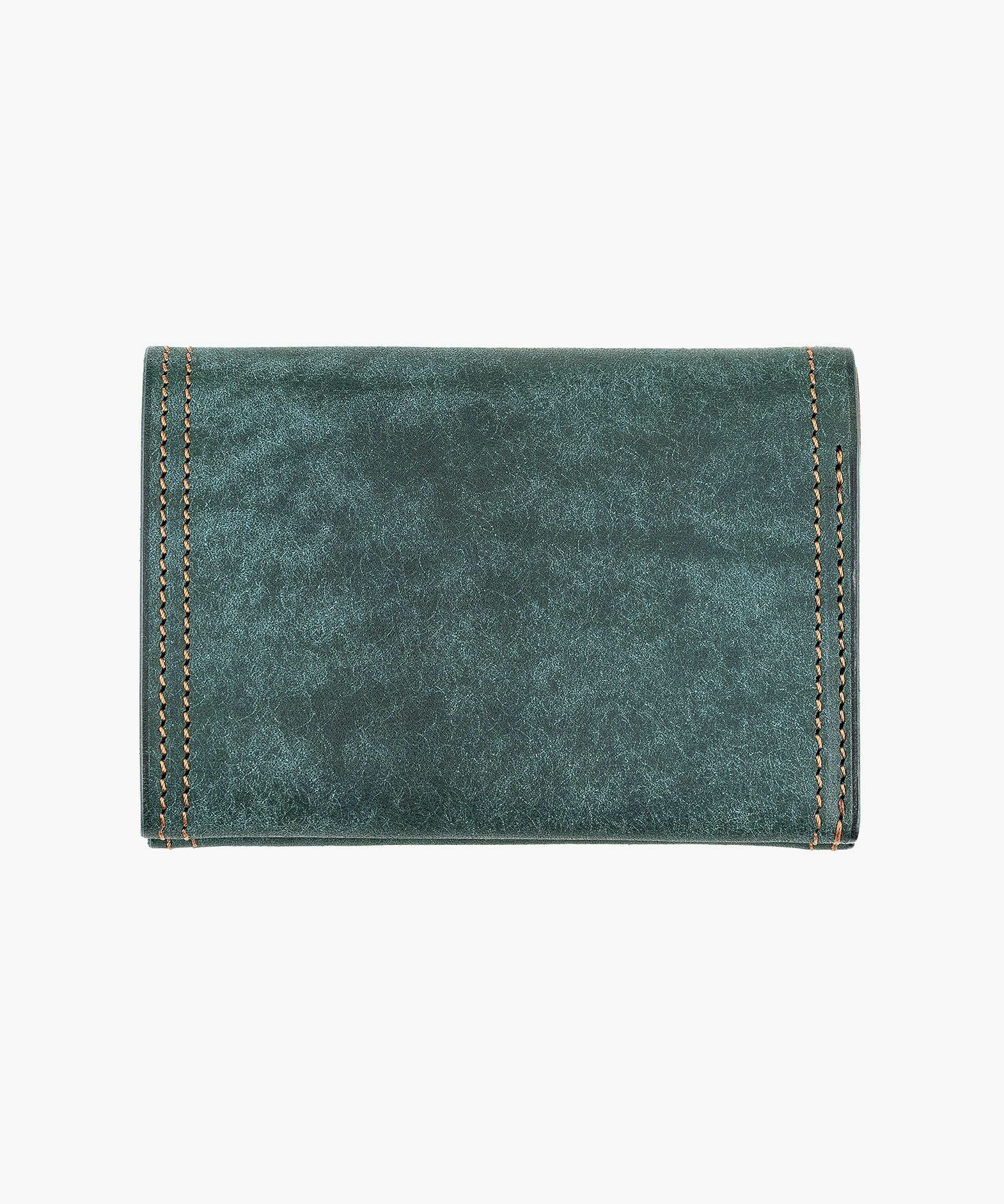 外装（プエブロ）：Petrolio、内装装飾（プエブロ）：Tabacco、糸色：Brown