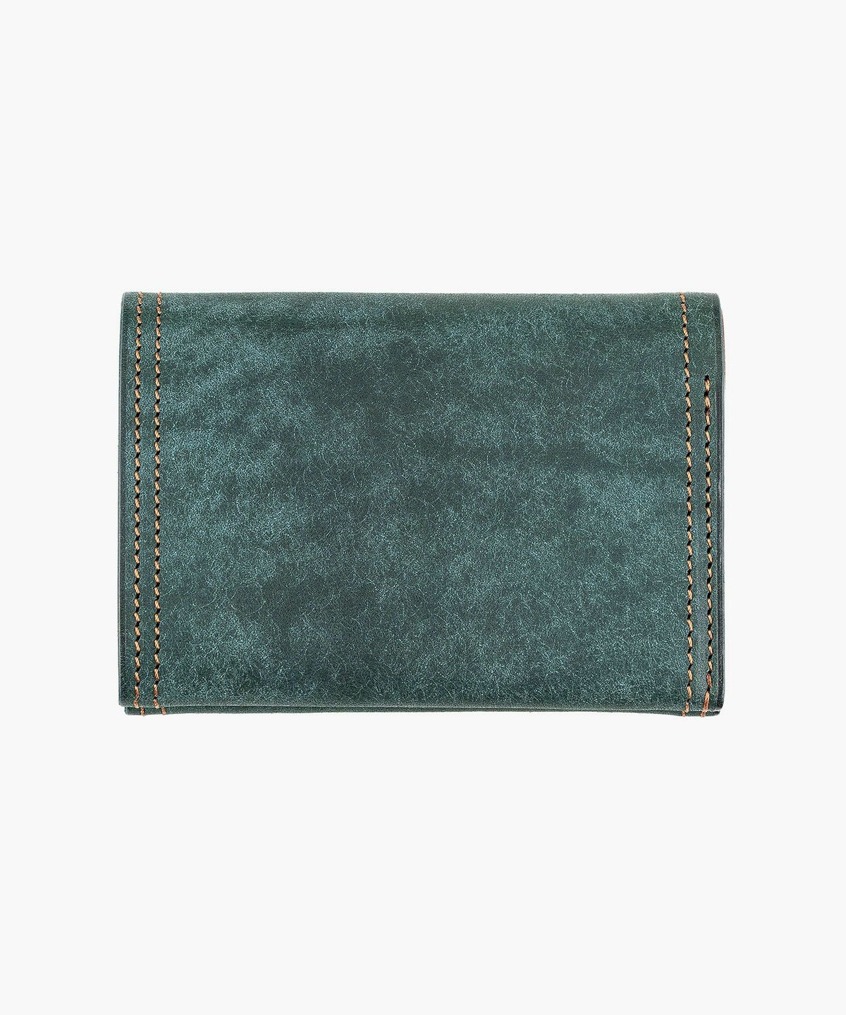 外装（プエブロ）：Petrolio、内装装飾（プエブロ）：Tabacco、糸色：Brown