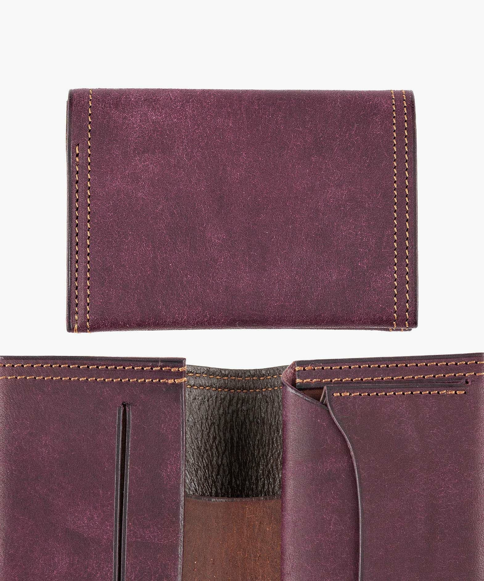 ハーフウォレット プエブロ ハーフウォレット“Kururi” | 大人のバッグ・財布・ 二つ折り