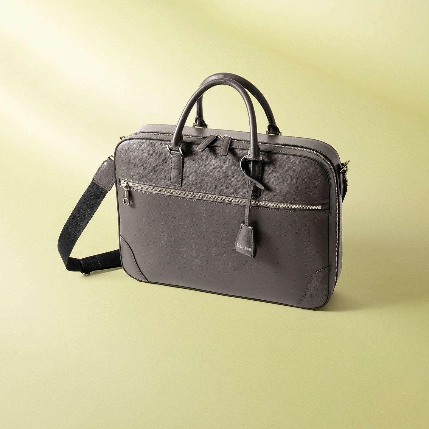 極美品 ウィルソンズレザー 2way ビジネスバッグ ブリーフケース 2室本革 NEW LINER（LUGGAGE LABEL） ラゲッジ レーベル ニューライナー 2WAY