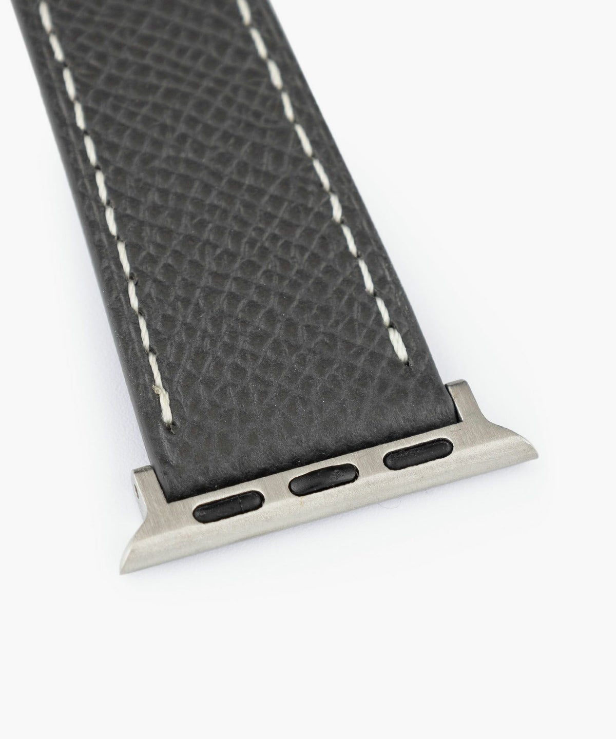 表面（ダービー）：Graphite、裏面（ツェルマット）：Noir、アダプター ＆ 尾錠：Silver