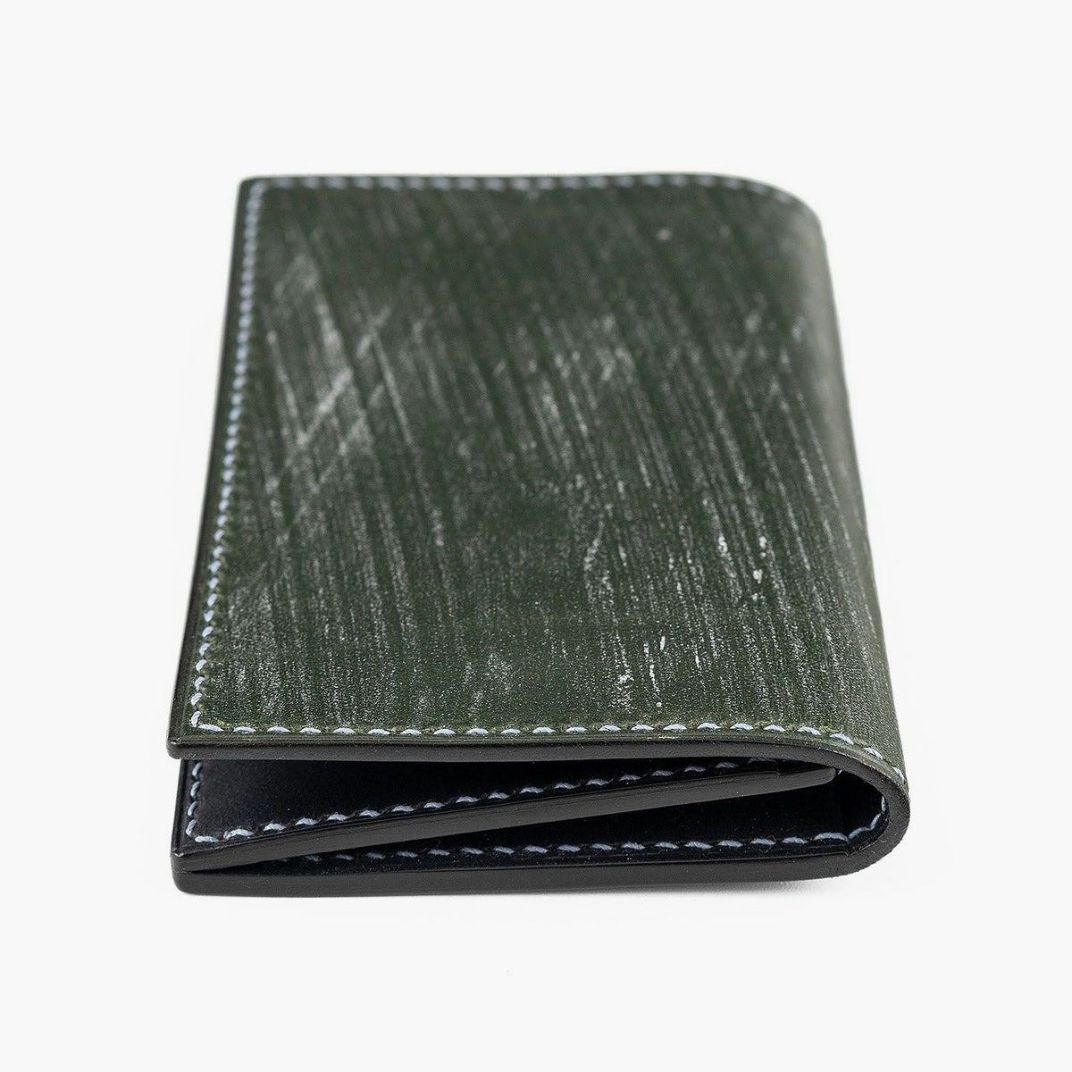 外装（バーミンガム）：Green、内装（イングラサット）：Navy、糸色：Blue