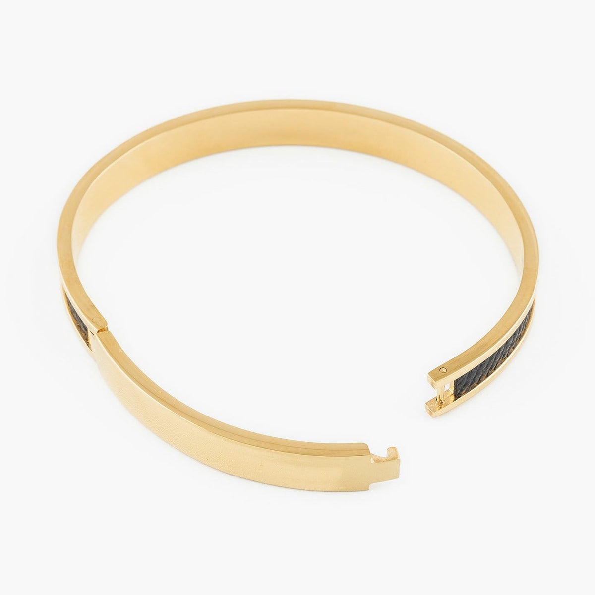 土台（ステンレス）：Gold、装飾（ダービー）：Noir