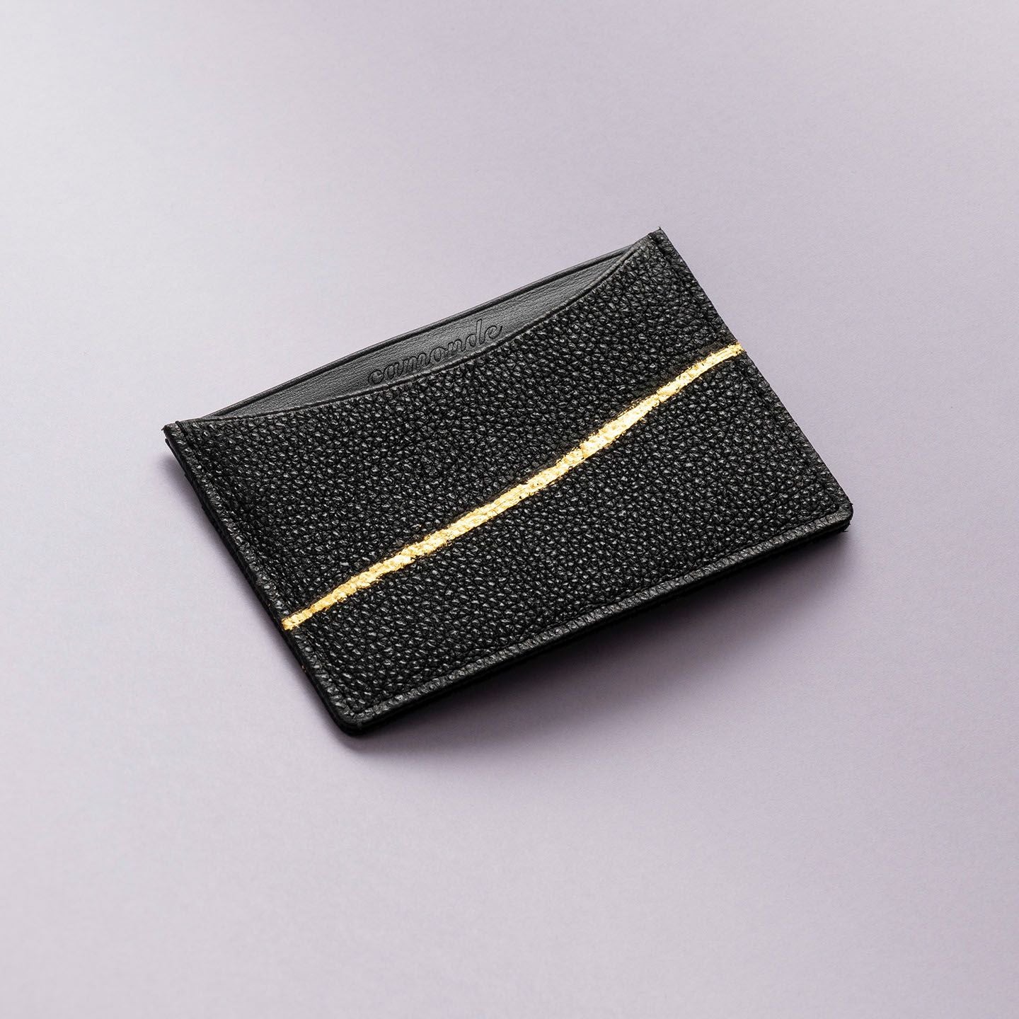 黒桟革 カード入れ “sword” | 大人のバッグ・財布・ カード・パス