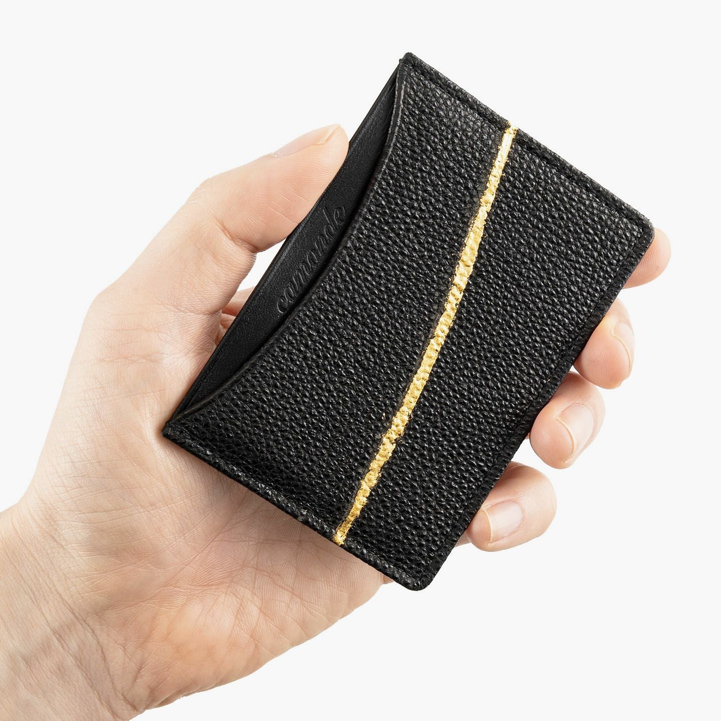 黒桟革 カード入れ “sword” | 大人のバッグ・財布・ カード・パス
