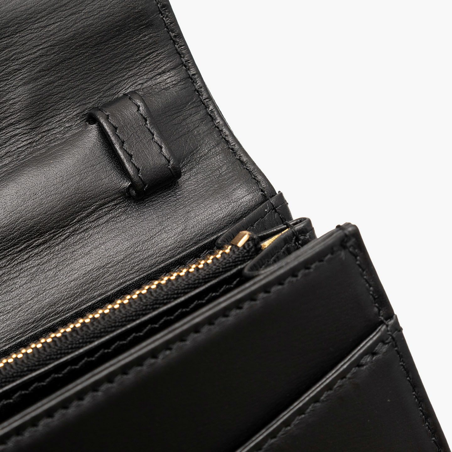 黒桟革 3Wayクラッチバッグ “feather” | 大人のバッグ・財布