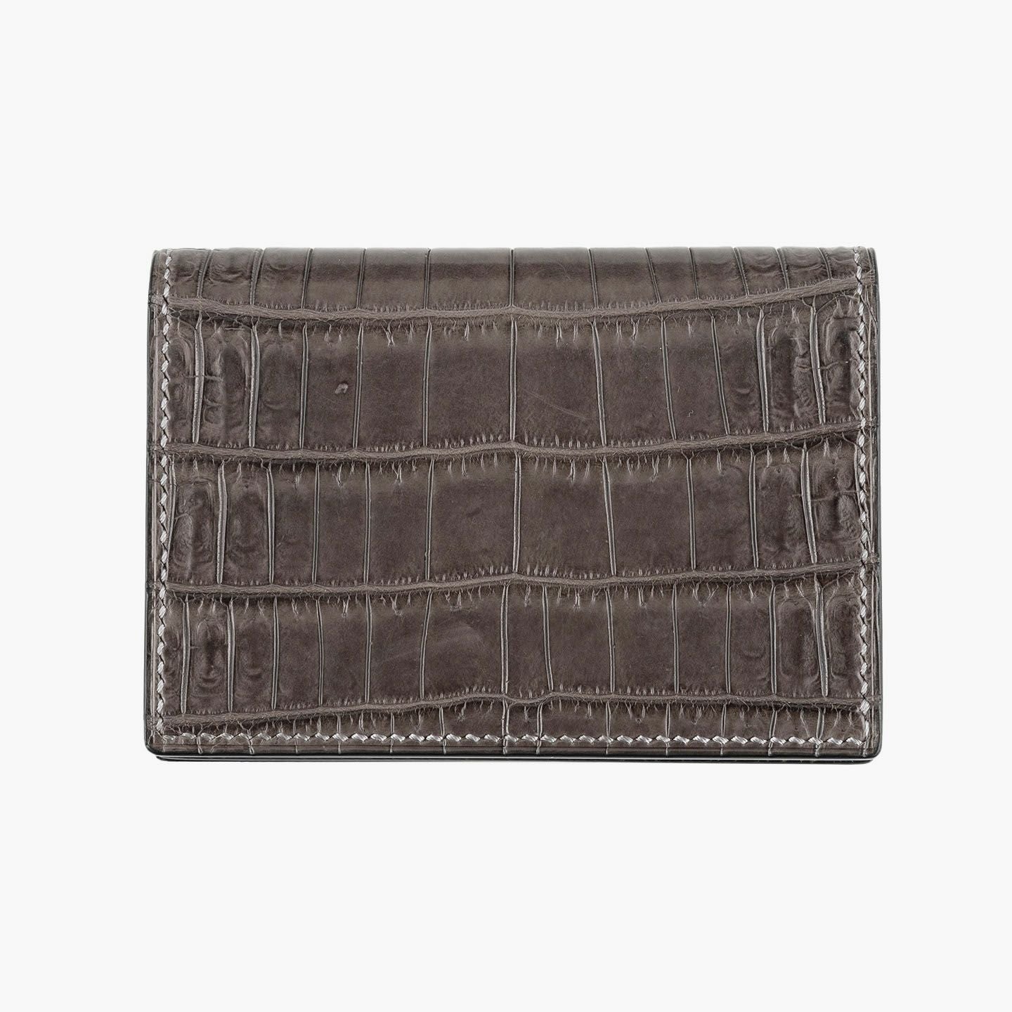 クロコダイル & ダービー 名刺入れ | 大人のバッグ・財布・ 名刺入れ