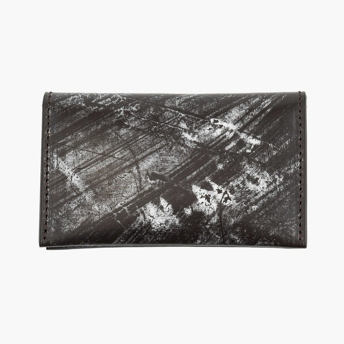 Color（バーミンガム）：Dark Brown、裏地（ピッグスエード）：Blue、ブランドロゴ刻印：素押し、内側ホック（Gold）：有