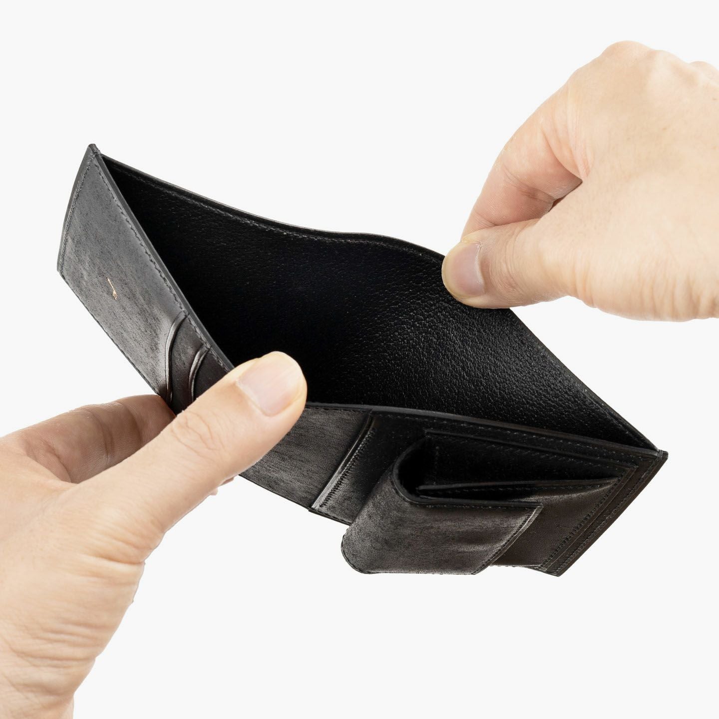 二つ折り財布・拘りの革小物 MLS（Mens Leather Store）
