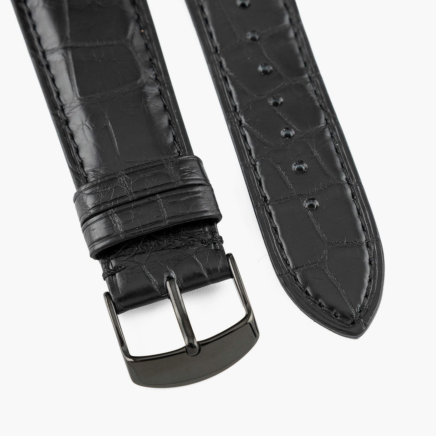 アダプター ＆ 尾錠：Black　※他のカラーをお選びいただけます。