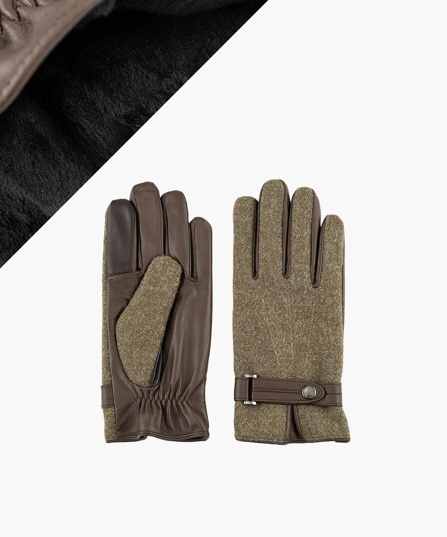 マッキントッシュ♥ツイードグローブ(メンズ用) HARRIS TWEED（ハリスツイード） 手袋 HARRIS TWEEDグローブ メンズ