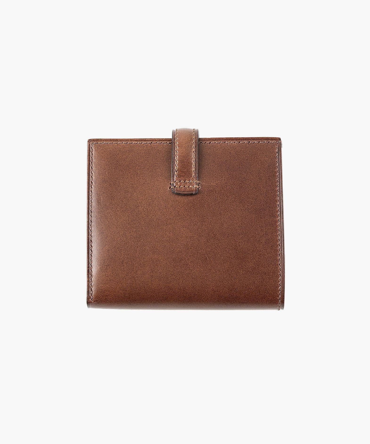 〈あんず〉　　二つ折り財布 二つ折り財布・拘りの革小物 MLS（Mens Leather Store）