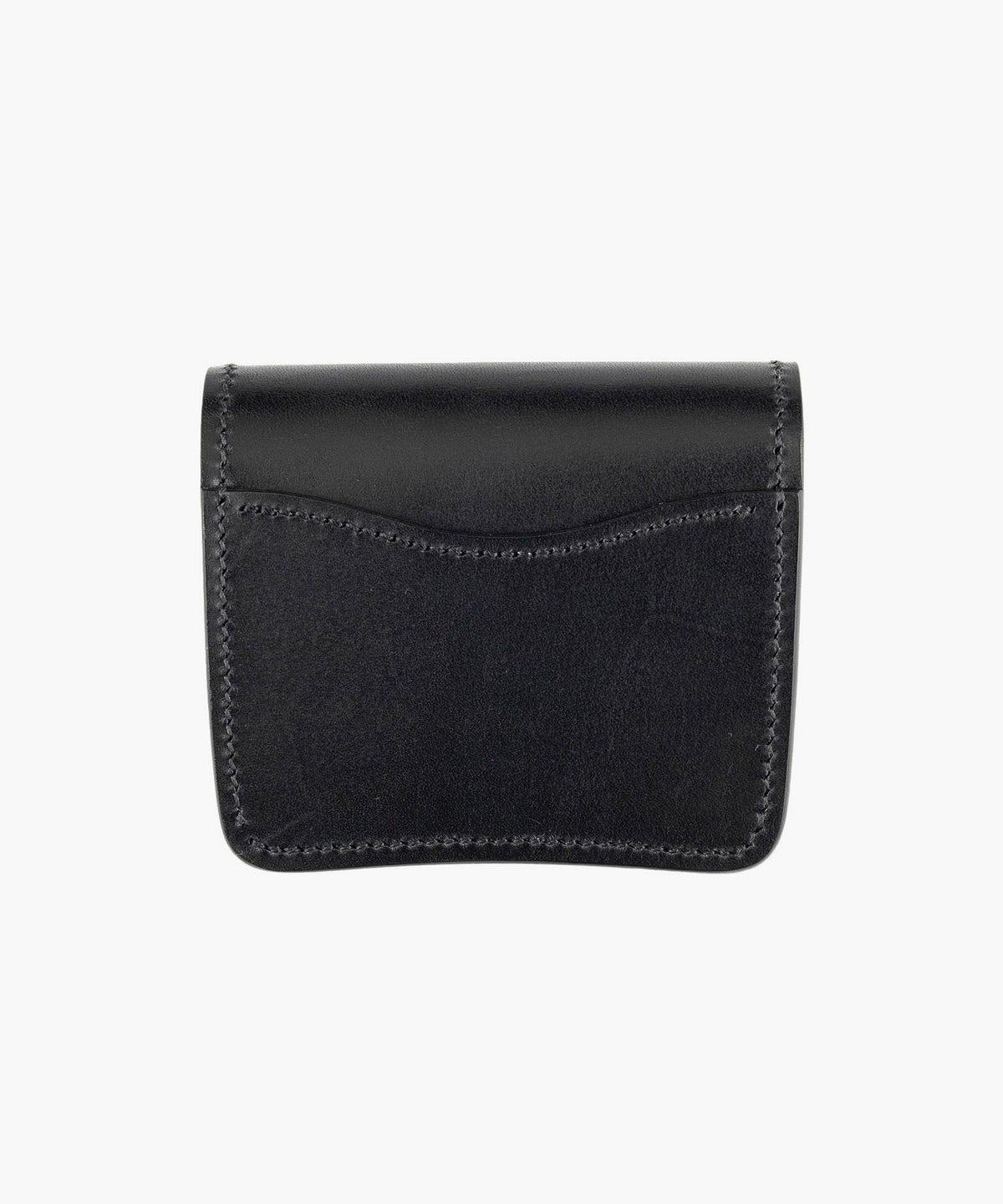 外装：Black、裏貼り（札室・コインケース内）：型押し、金具：真鍮（Gold）、内装装飾（クロコダイル／ブラック）：有