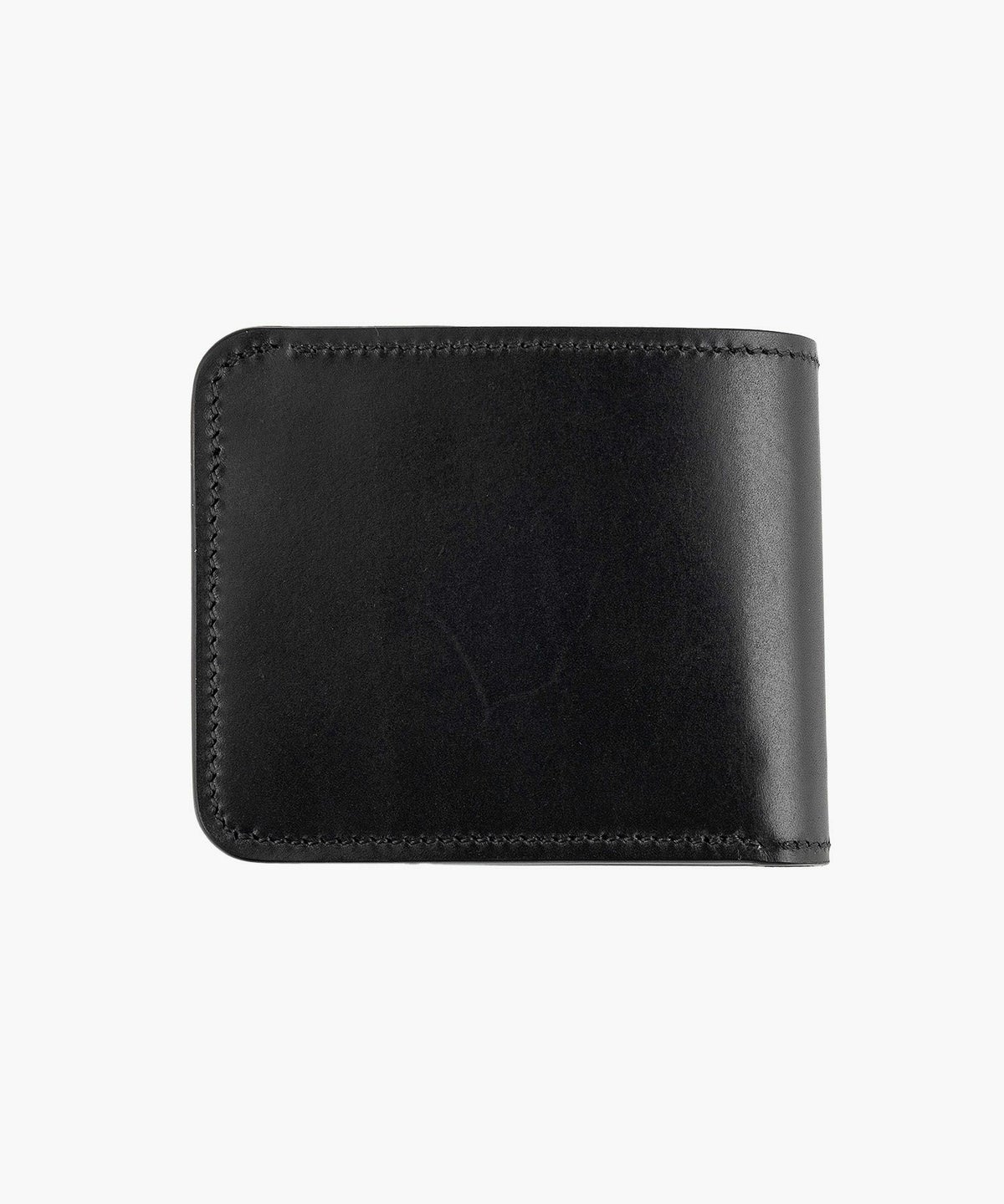 外装：Black、裏貼り（札室・コインケース内）：型押し、金具：真鍮（Gold）、内装装飾（クロコダイル／ブラック）：有