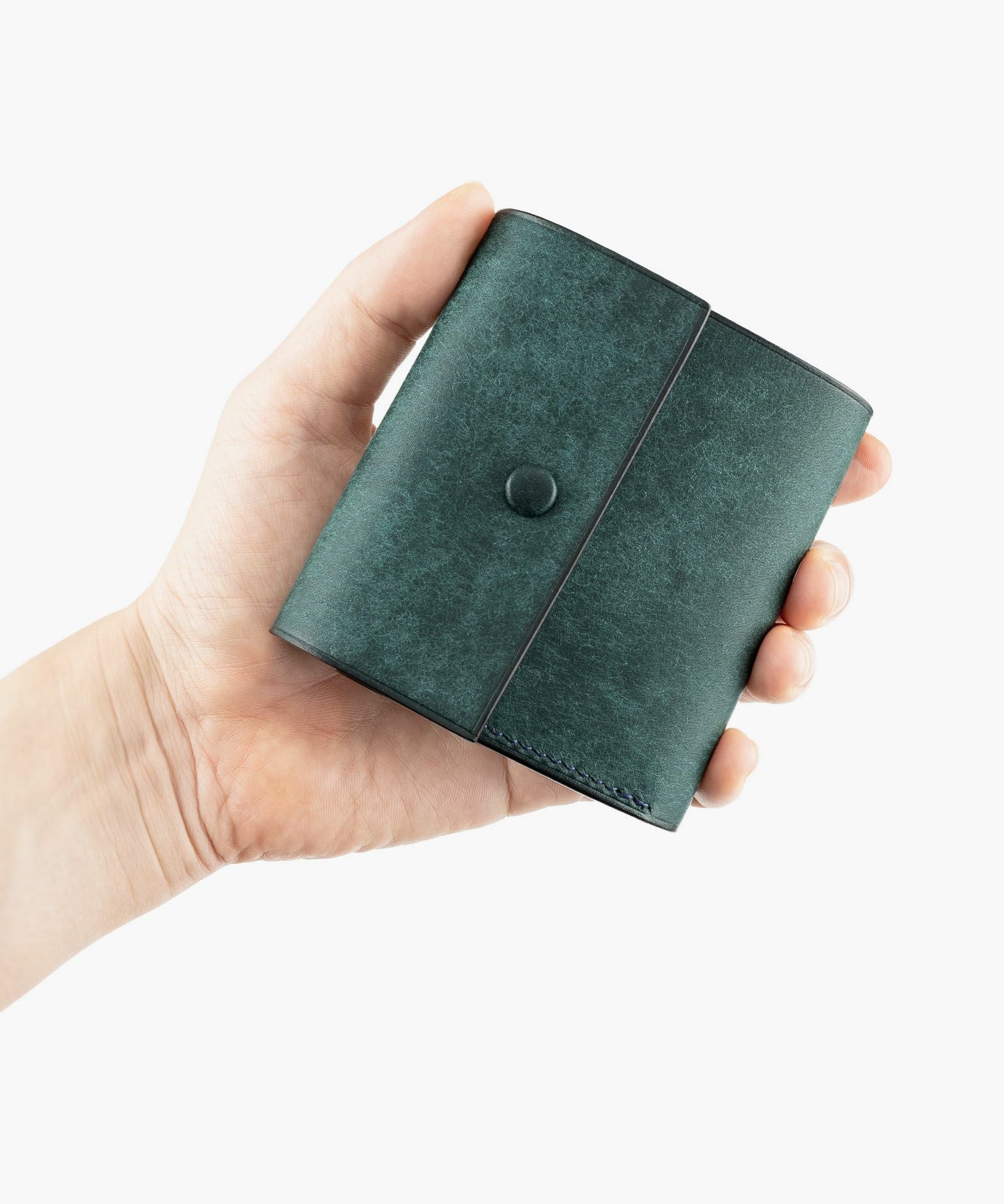 プエブロ × リスシオ コンパクト三つ折り財布 “Spina Type1” | 大人の