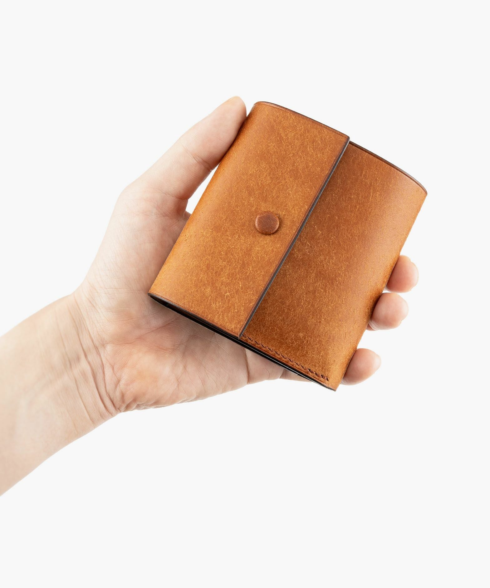 プエブロ × リスシオ コンパクト三つ折り財布 “Spina Type2” | 大人の