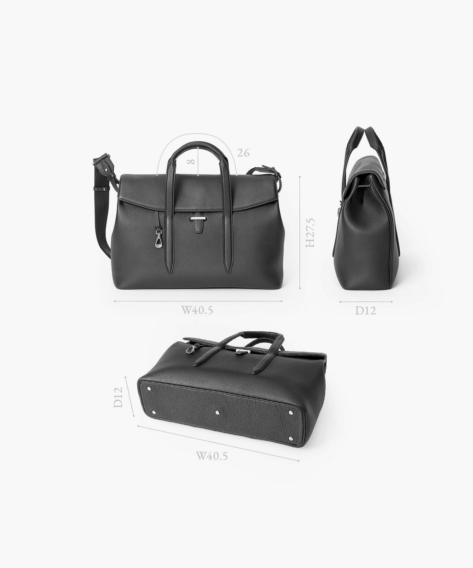 シュリンク フラップブリーフケース “Bliss” | 大人のバッグ・財布