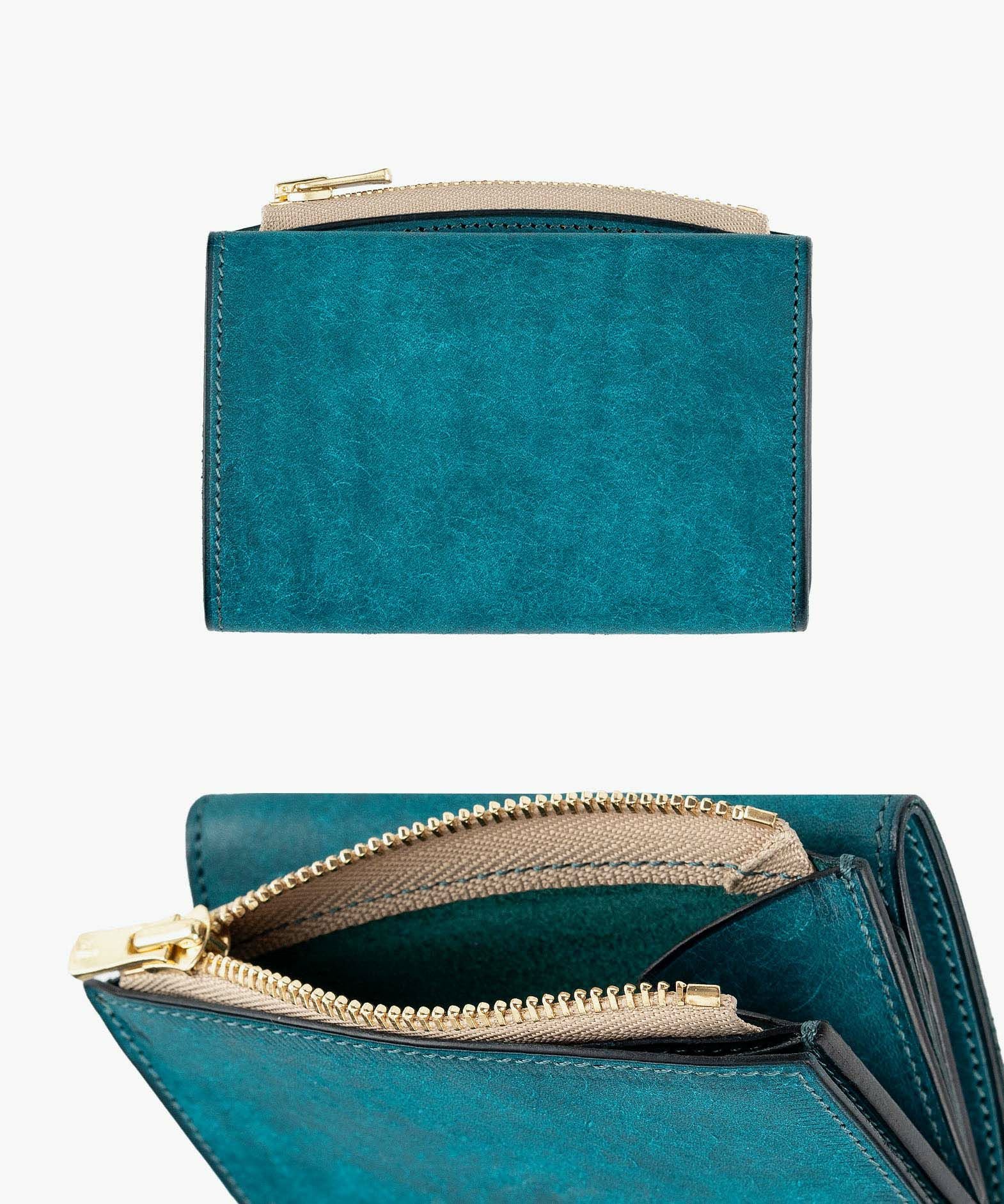 ファスナー&金具：Gold、ファスナーテープ：Beige