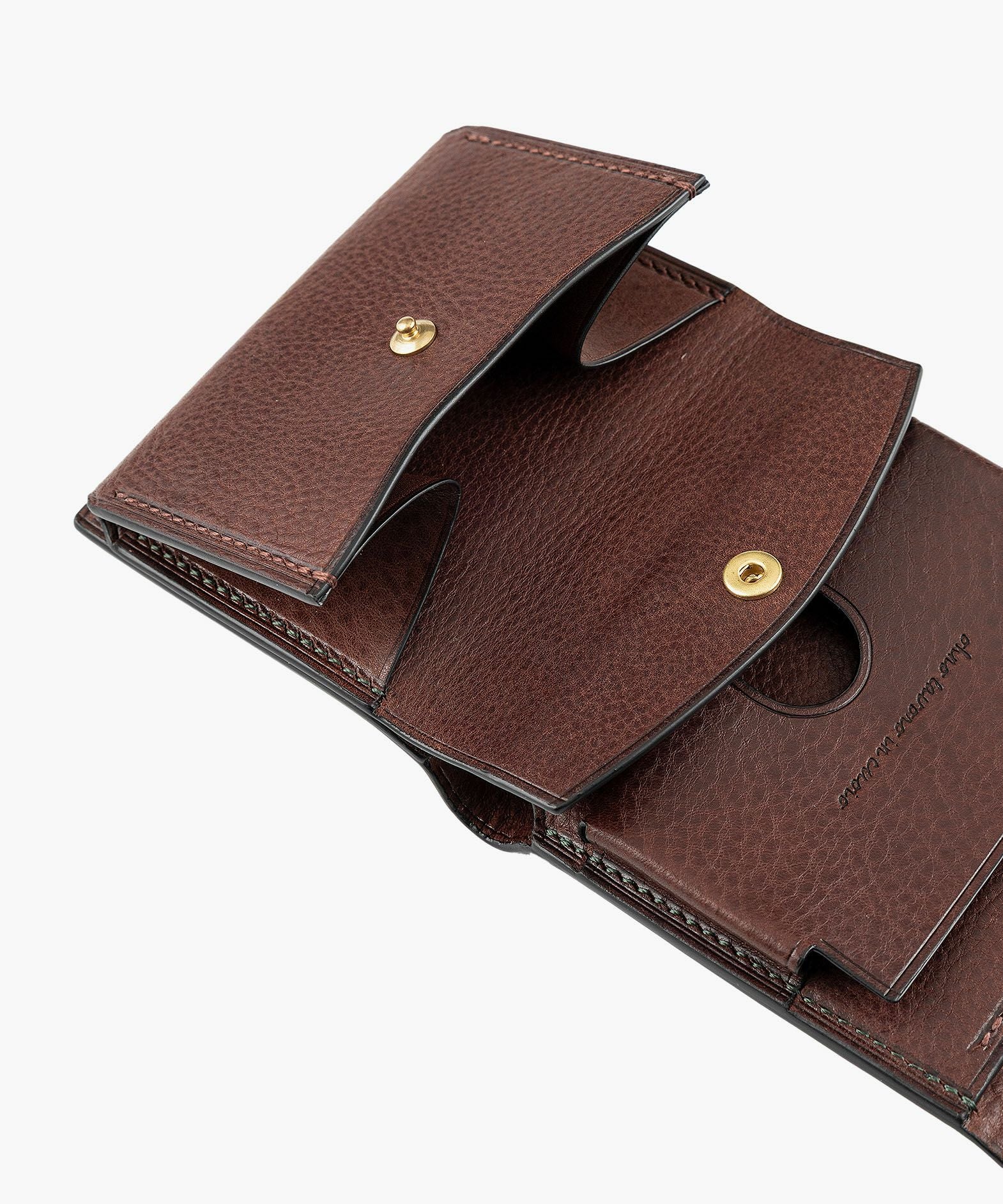 外装（リベルソ）：Green、内装（リベルソ）：Dark Brown、カードスロットタイプ：大容量1ポケット、利き手：左利き用、オコシ金具：Gold