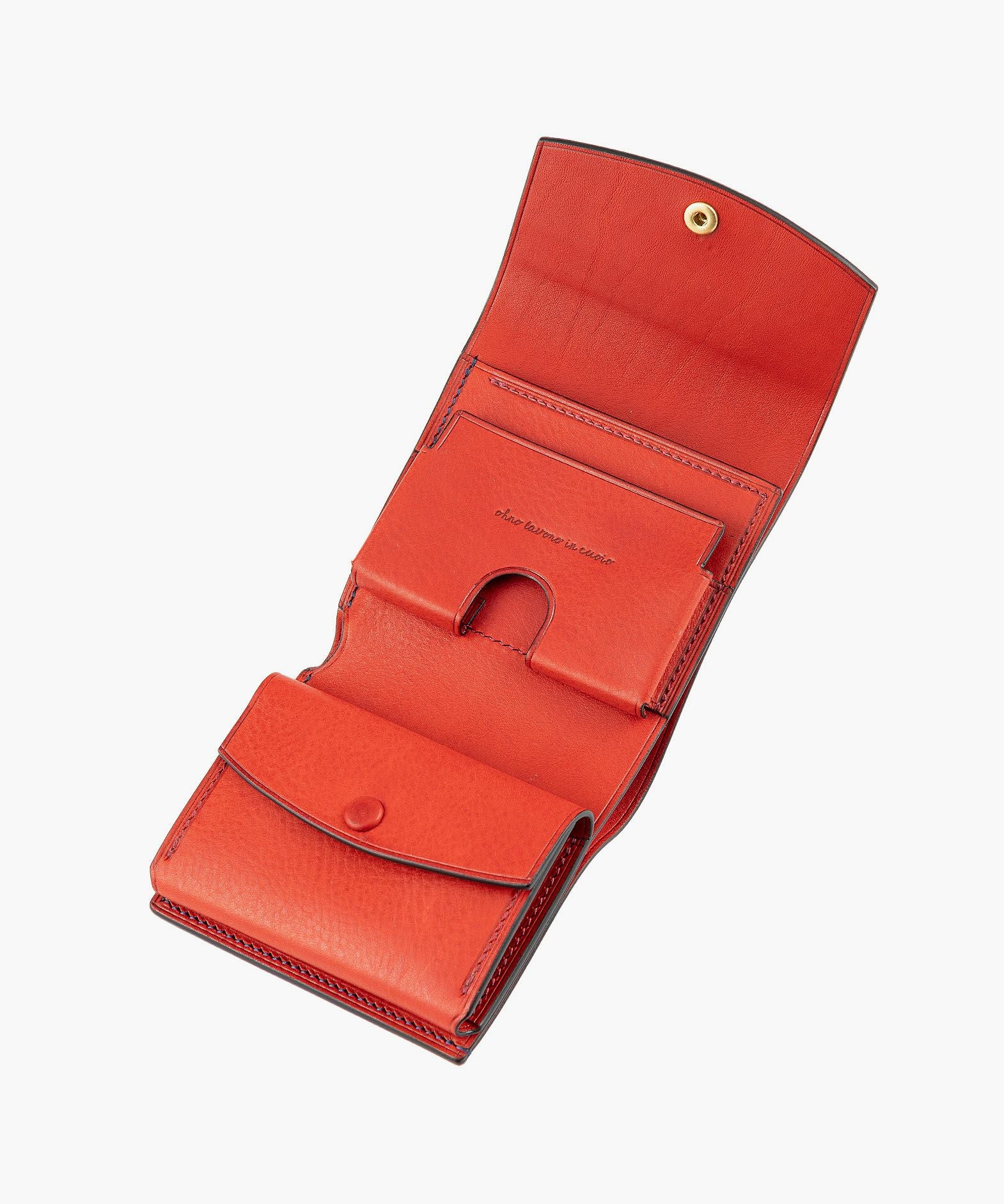 外装（リベルソ）：Blue、内装（リベルソ）：Red、カードスロットタイプ：大容量1ポケット、利き手：右利き用、くるみボタン＆ホック：Gold