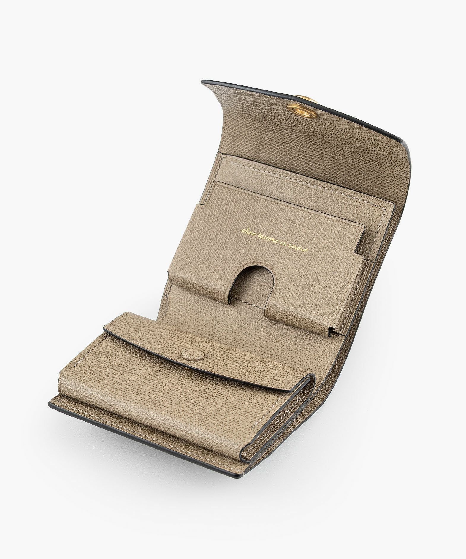 外装（ドーフィン）：Gray、内装（ドーフィン）：Oyster Gray、カードスロットタイプ：大容量1ポケット、利き手：右利き用、オコシ金具：Gold