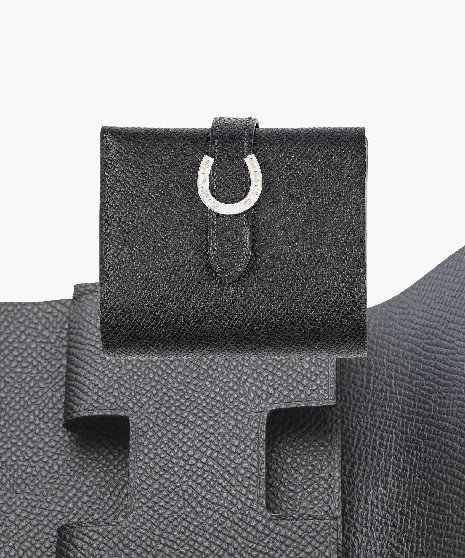 外装（ダービー）：Noir、内装（ダービー）：Noir、糸色：Black、金具：Silver、利き手：左利き用