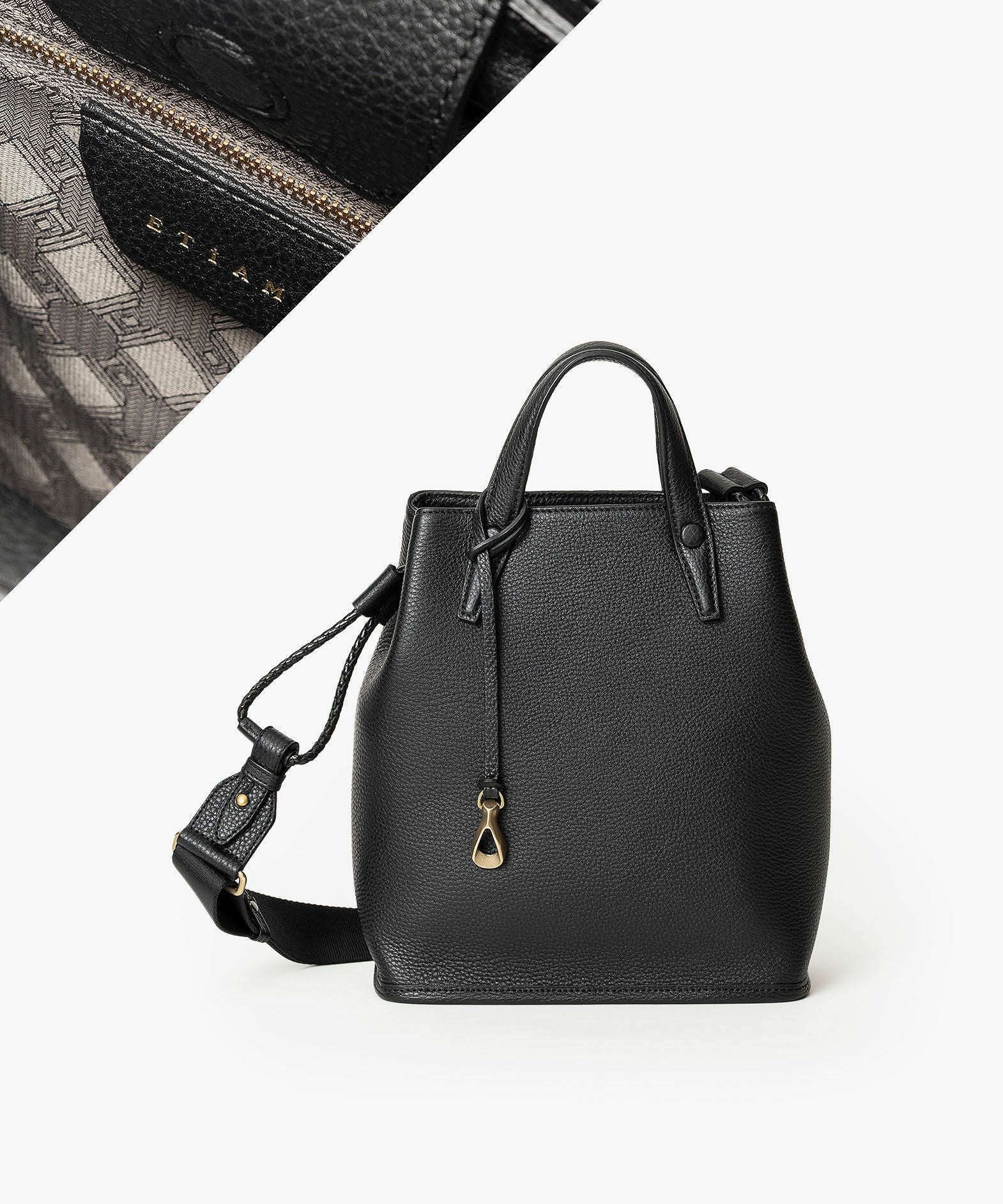ドローストリングショルダーバッグS“ Inflect” | 大人のバッグ・財布