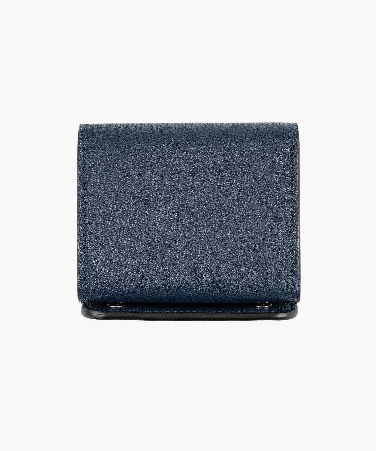 外装（シェーブル）：Navy、内装（シェーブル）：Navy、内装裏張り（ブルガロ）：Navy、糸色：Navy、ホック：Black